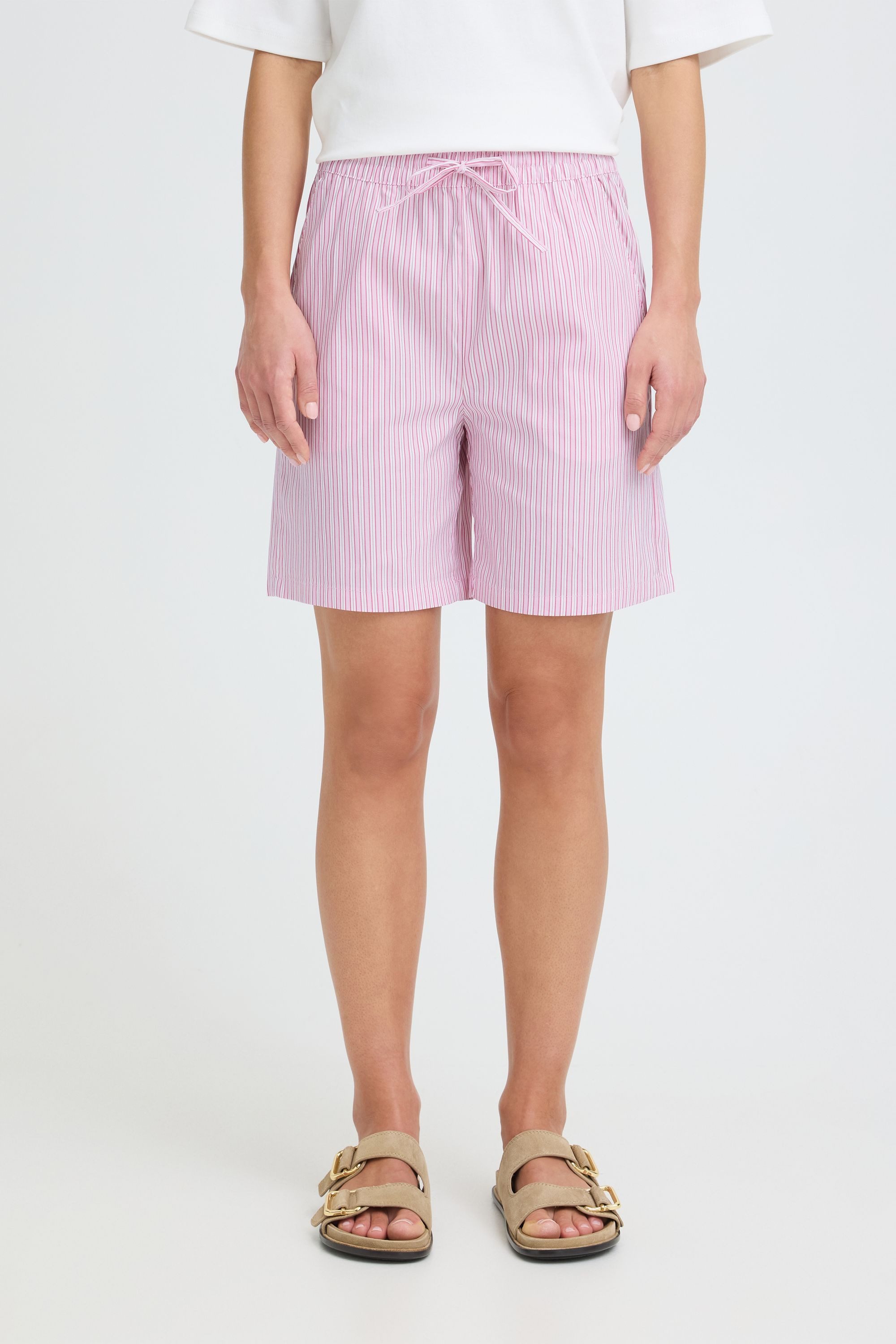 OXMO Shorts OXFanny Gestreifte Shorts - Loose Fit