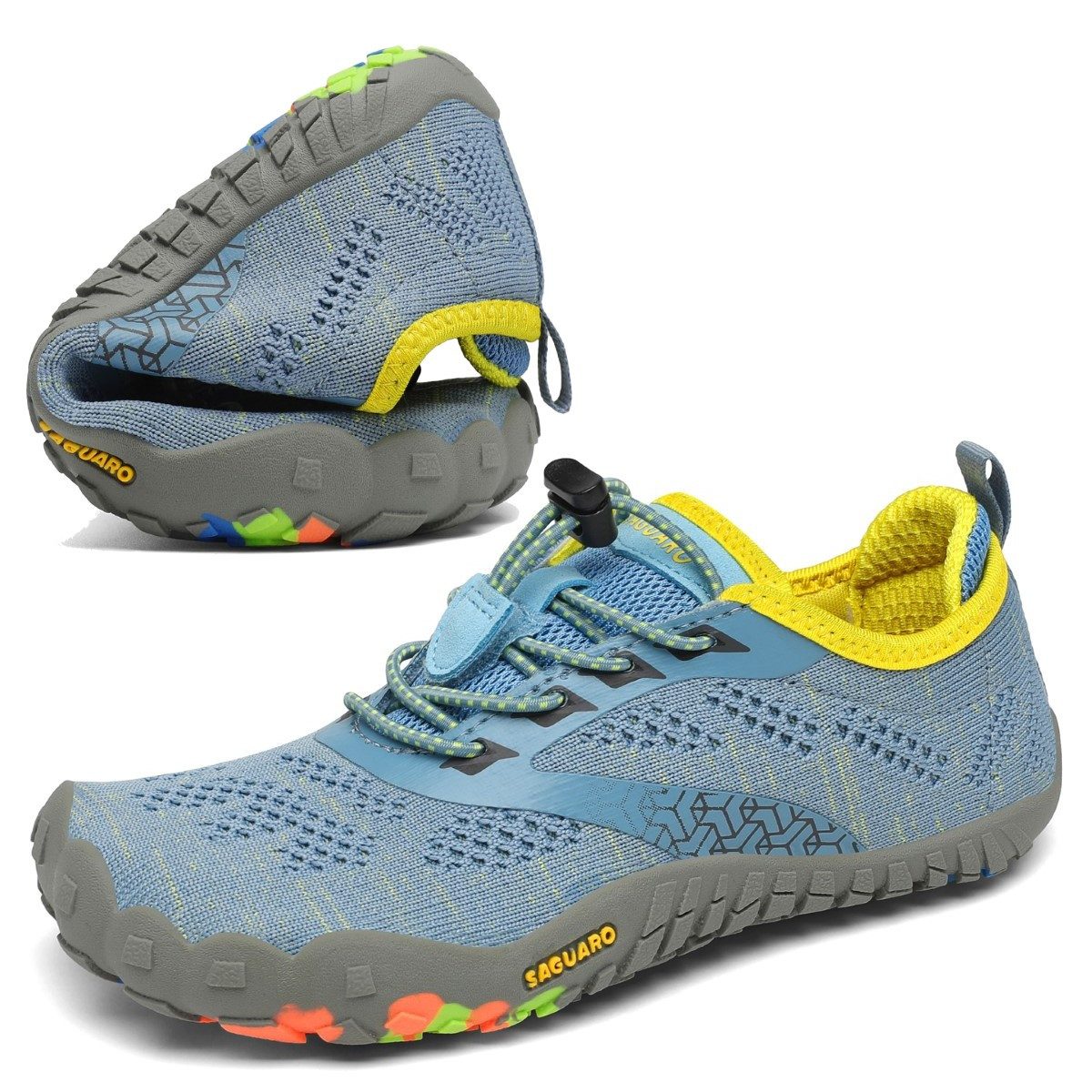 SAGUARO Saguaro leichter Kinder Barfußschuh sky EUR 36 Barfußschuh