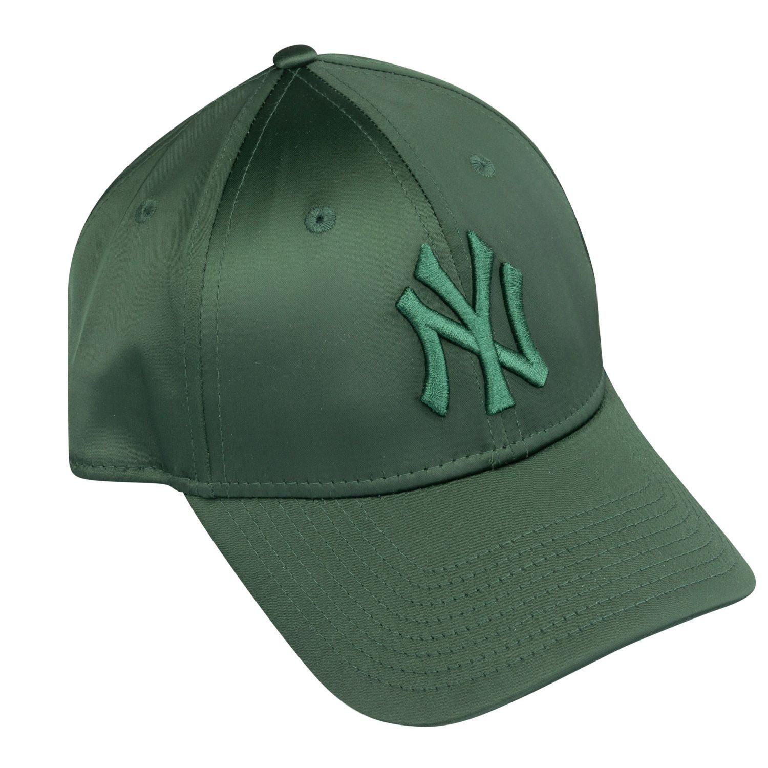 New Era Baseball Cap 9Forty SATIN New York Yankees dunkelgrün