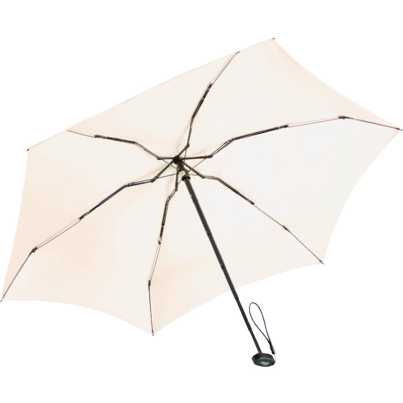 iX-brella winziger Handy Schirm ultra-klein im Ultra Taschenregenschirm Mini Format, 15 cm hellrosa