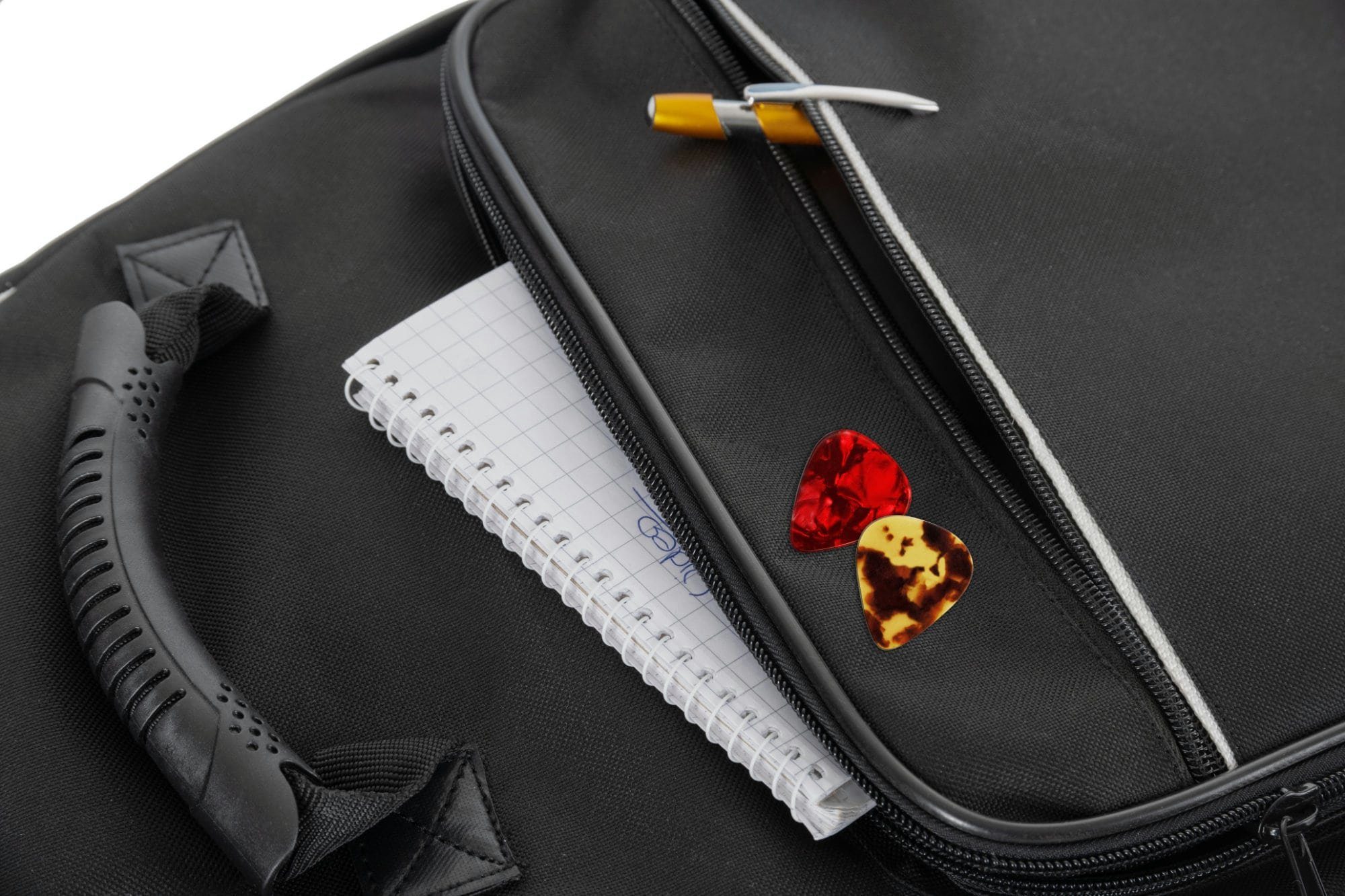McGrey Gitarrentasche Ecobag E-Gitarrentasche (Gigbag mit weicher Polsterung, inkl. 2 Fronttaschen für Noten/Zubehör), 2 ergonomische, verstärkte Tragegriffe
