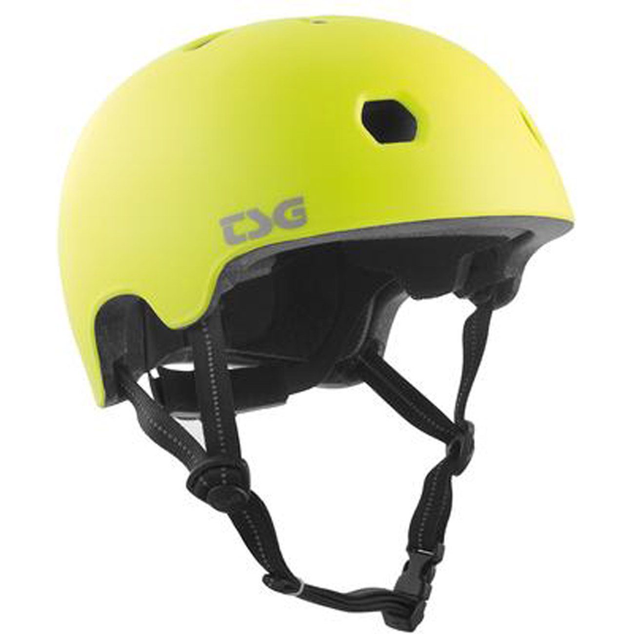 TSG Schutzhelm, meta solid color acid satin yellow