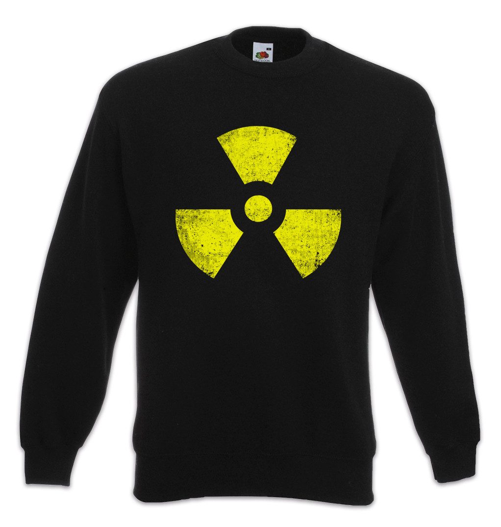 Sweatshirt Black Radioactive Vintage Symbol Sweatshirt Goth TBBT Cyber Hardcore