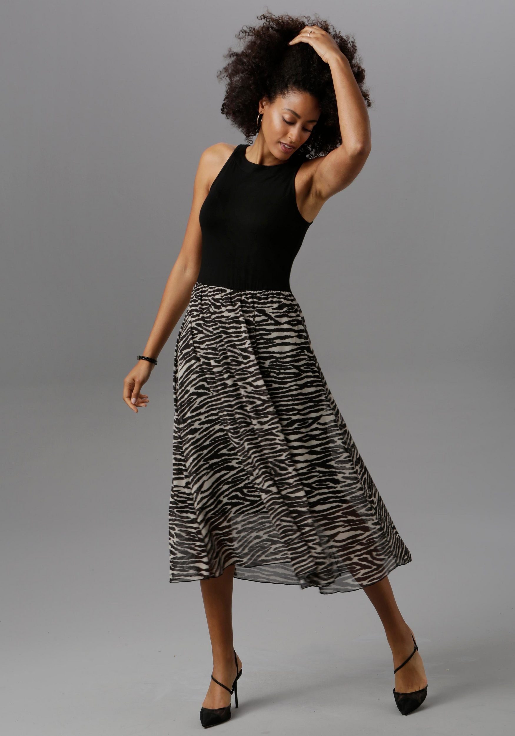 Aniston SELECTED Partykleid im Animal-Print günstig online kaufen