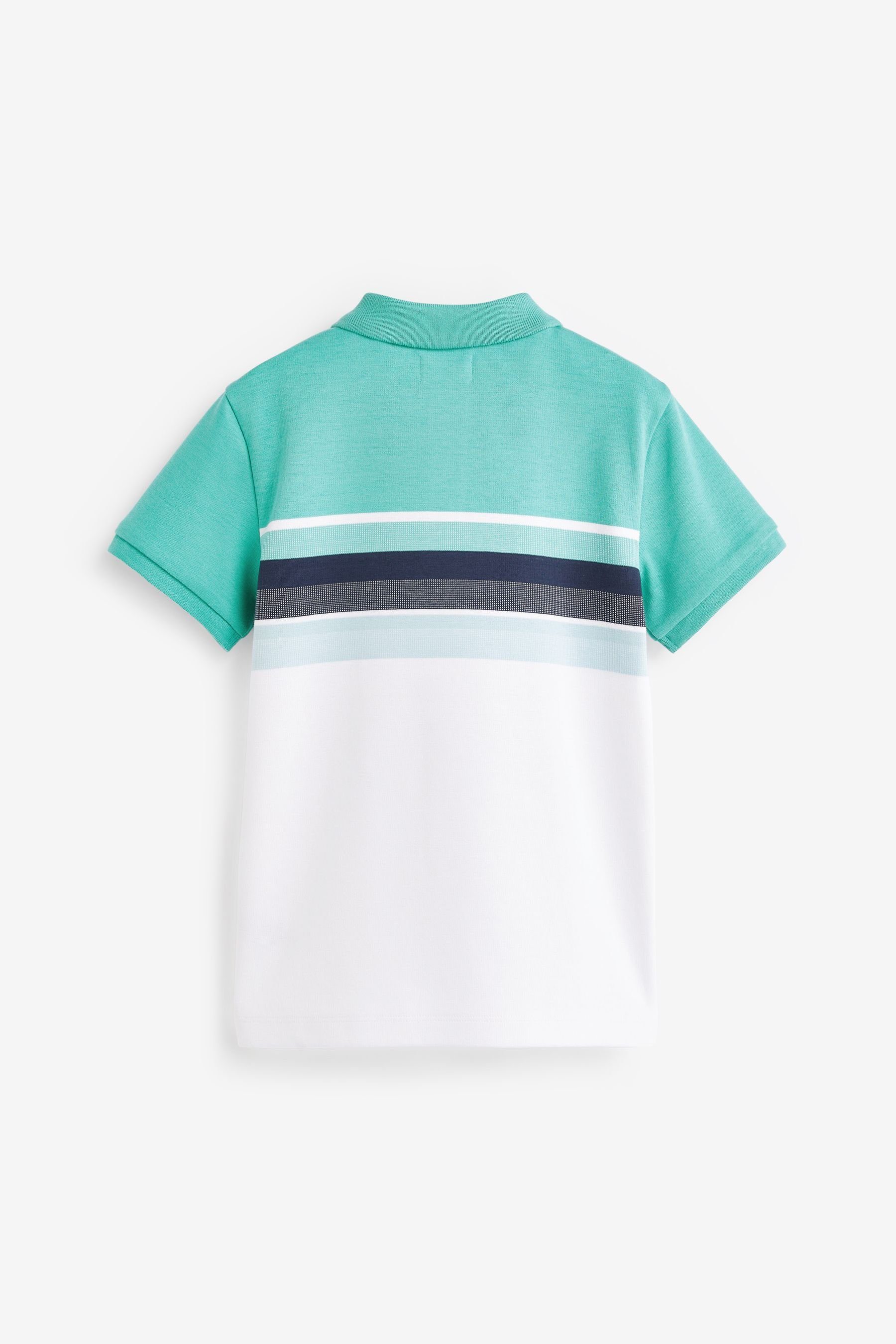 Polo-Shirt Kurzärmeliges Poloshirt (1-tlg) Next