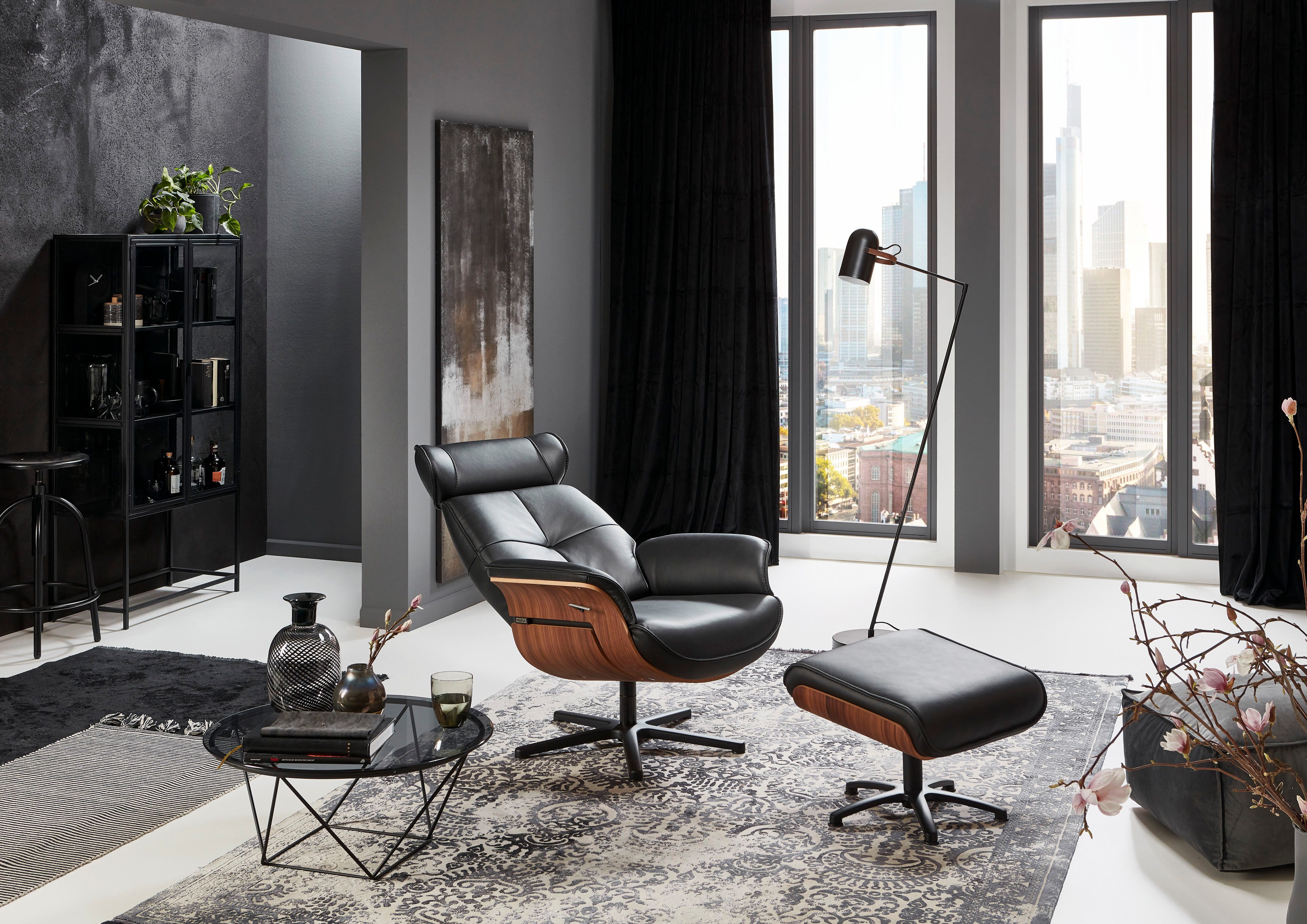 HUKLA Sessel HU-CP20057, inkl. Memory-Return-Funktion, einstellbare Kopfstütze und Rückenlehne