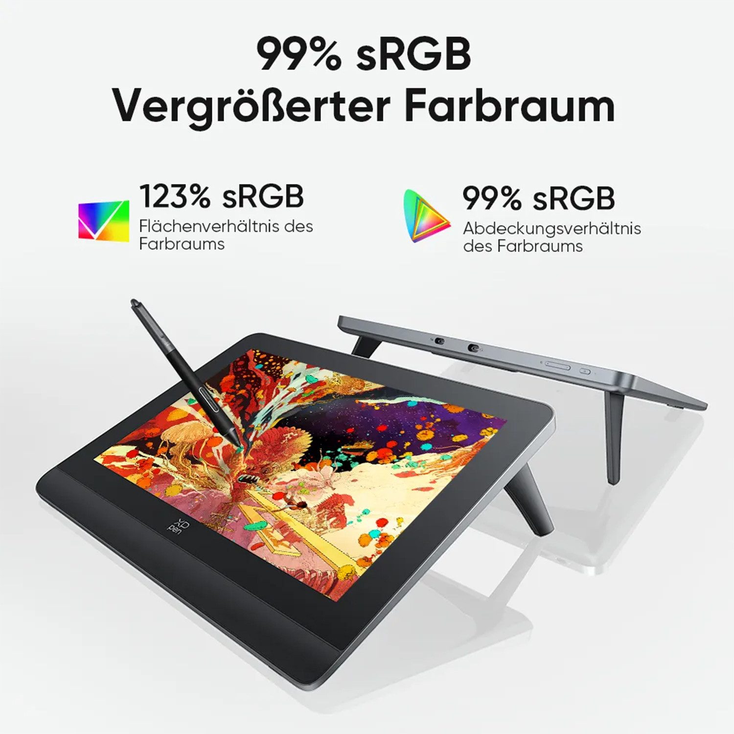 XP-PEN XP-PEN Artist Pro 14 Gen 2 Grafiktablett (14", Vollständig laminierter Bildschirm)