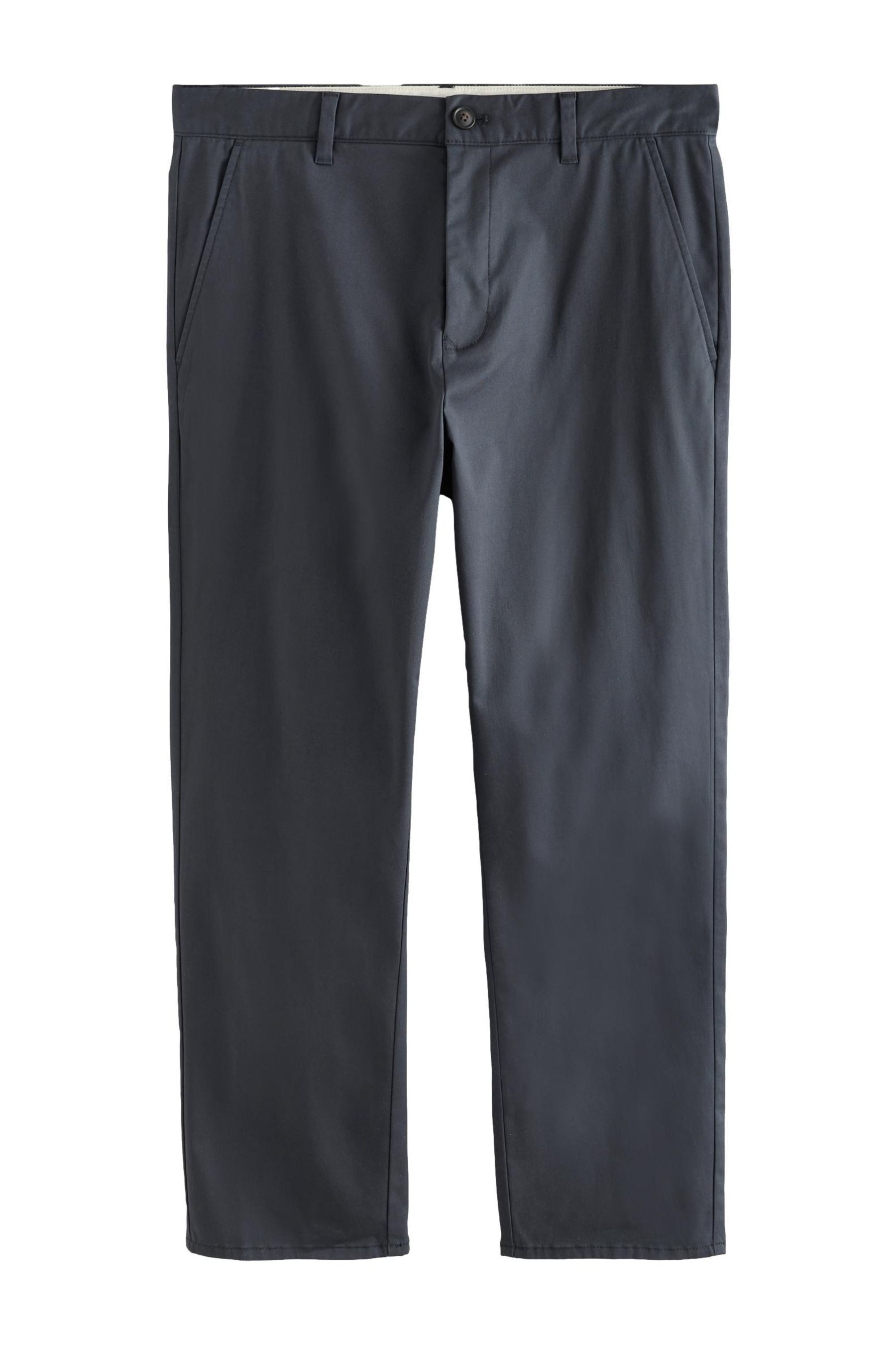 Stretch-Hose Straight Fit Chinohose mit Stretch und Baumwolle