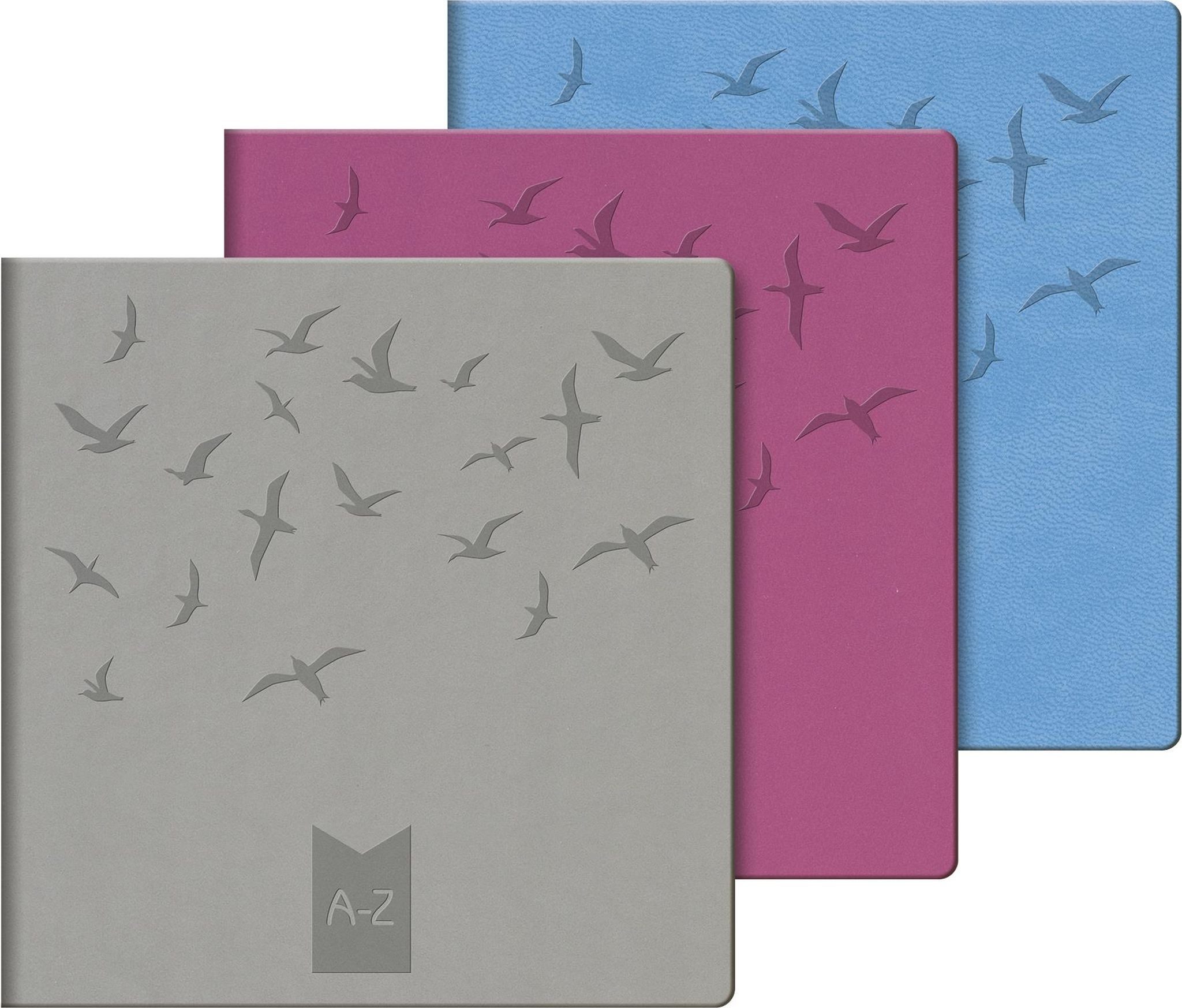 BRUNNEN Notizbuch BRUNNEN Adressbuch 135x135 Birds 106458702