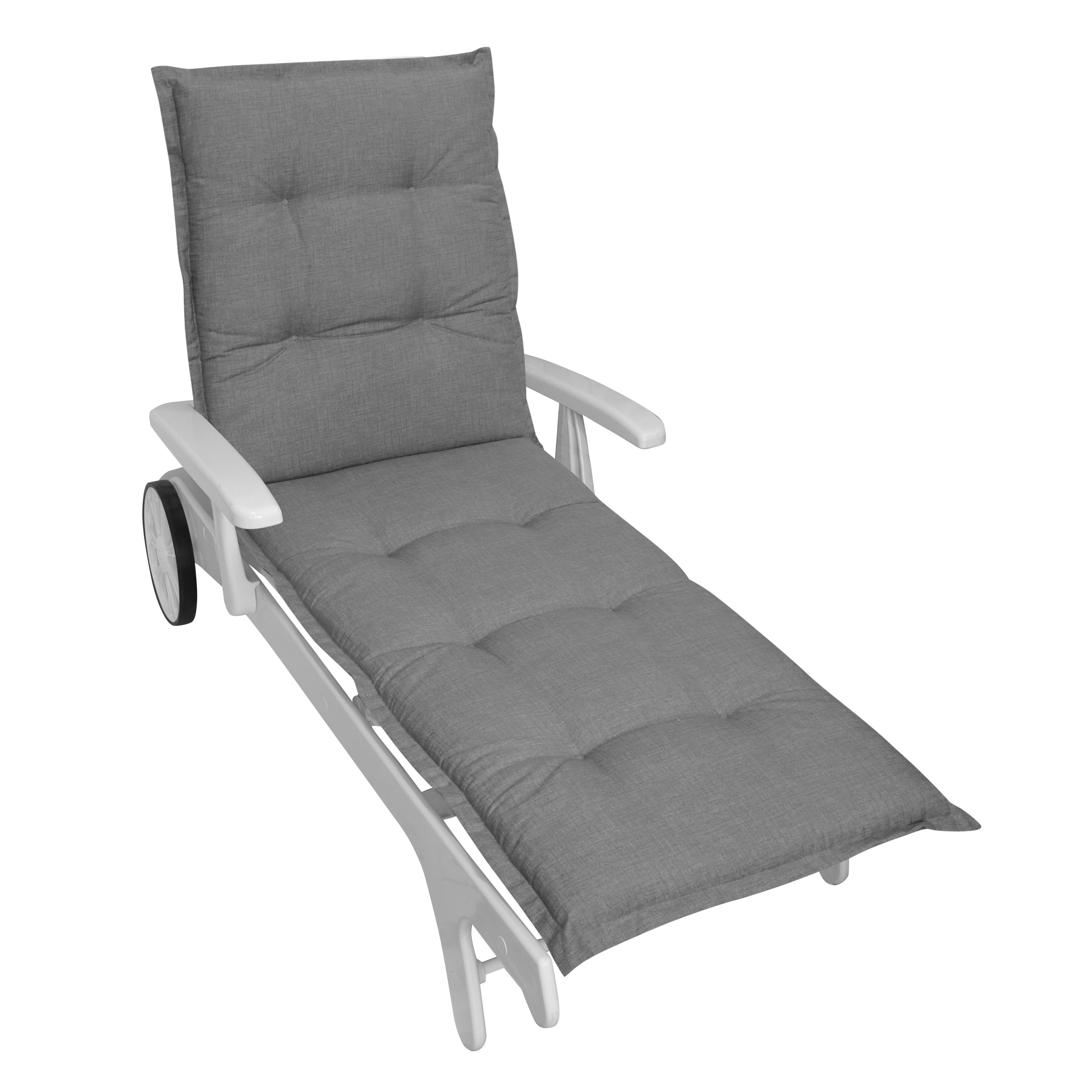 Gardissimo Liegenauflage Premium Auflage für Gartenliege Polsterauflage, (1 St., 1 Auflage), UV-beständig für Gartenliegen
