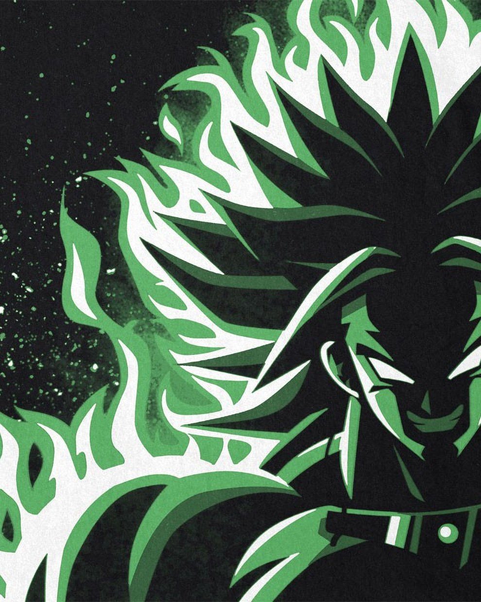 style3 T-Shirt Notorious Broly super dragonball z gt songoku dbz daima