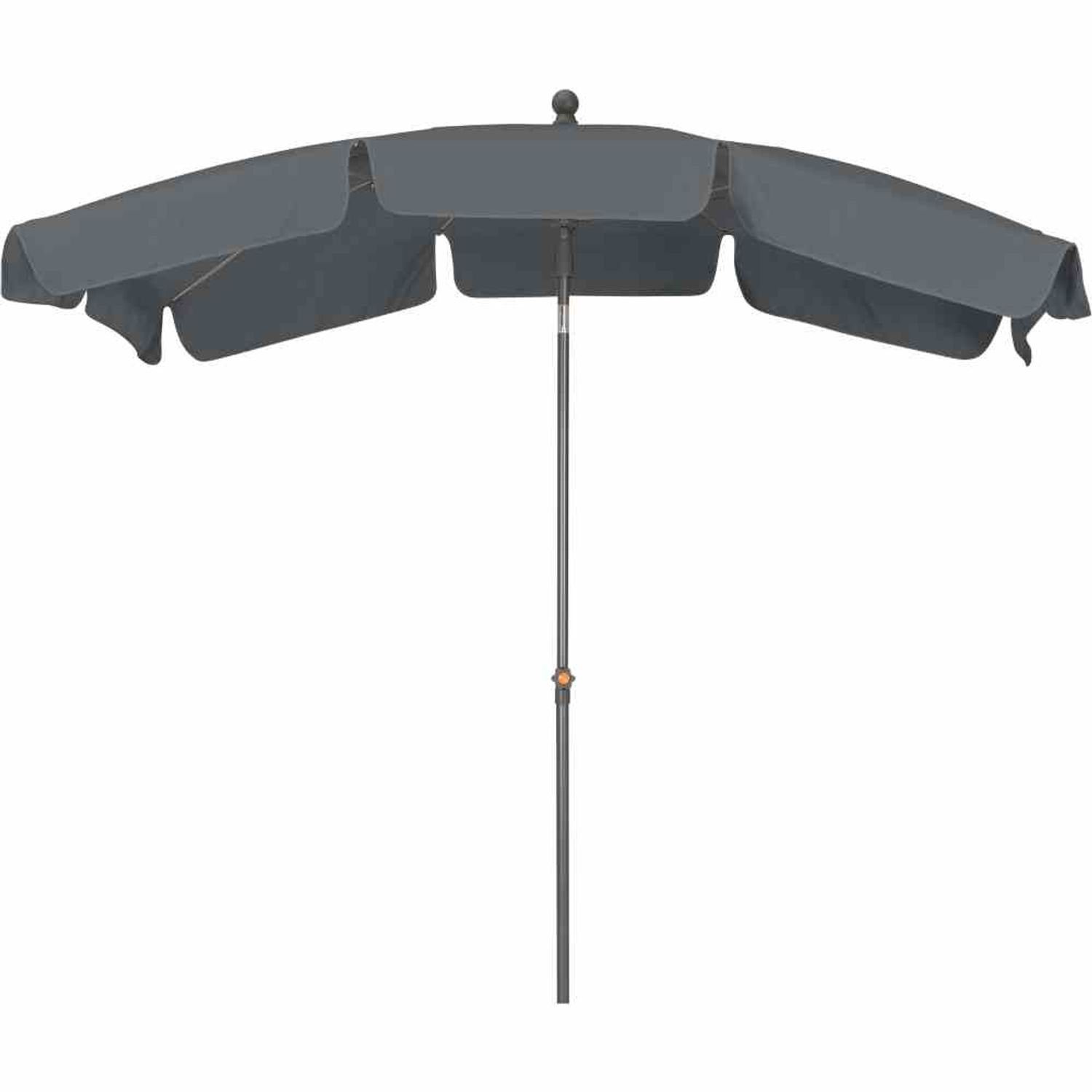 Siena Garden Sonnenschirm Tropico Mittelstockschirm anthrazit günstig online kaufen