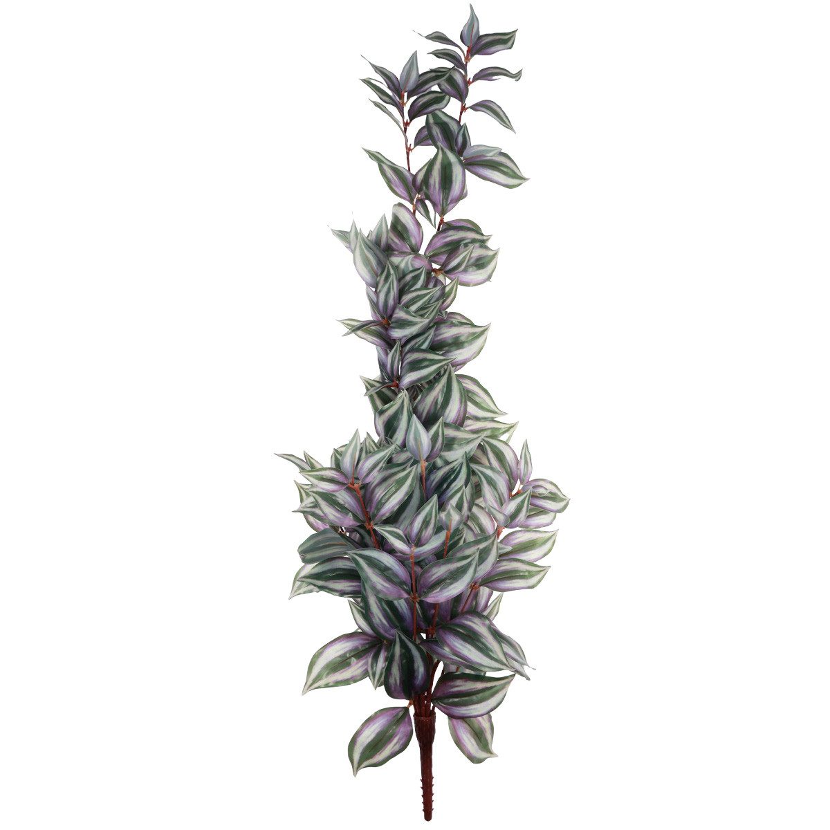 Künstliche Zimmerpflanze Künstliche Zebrakraut Hängepflanze Tradescantia 90cm - Dekorative, Viana, Höhe 1 cm
