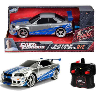 JADA Spielzeug-Auto Fast&Furious RC Nissan Skyline GTR 1:24