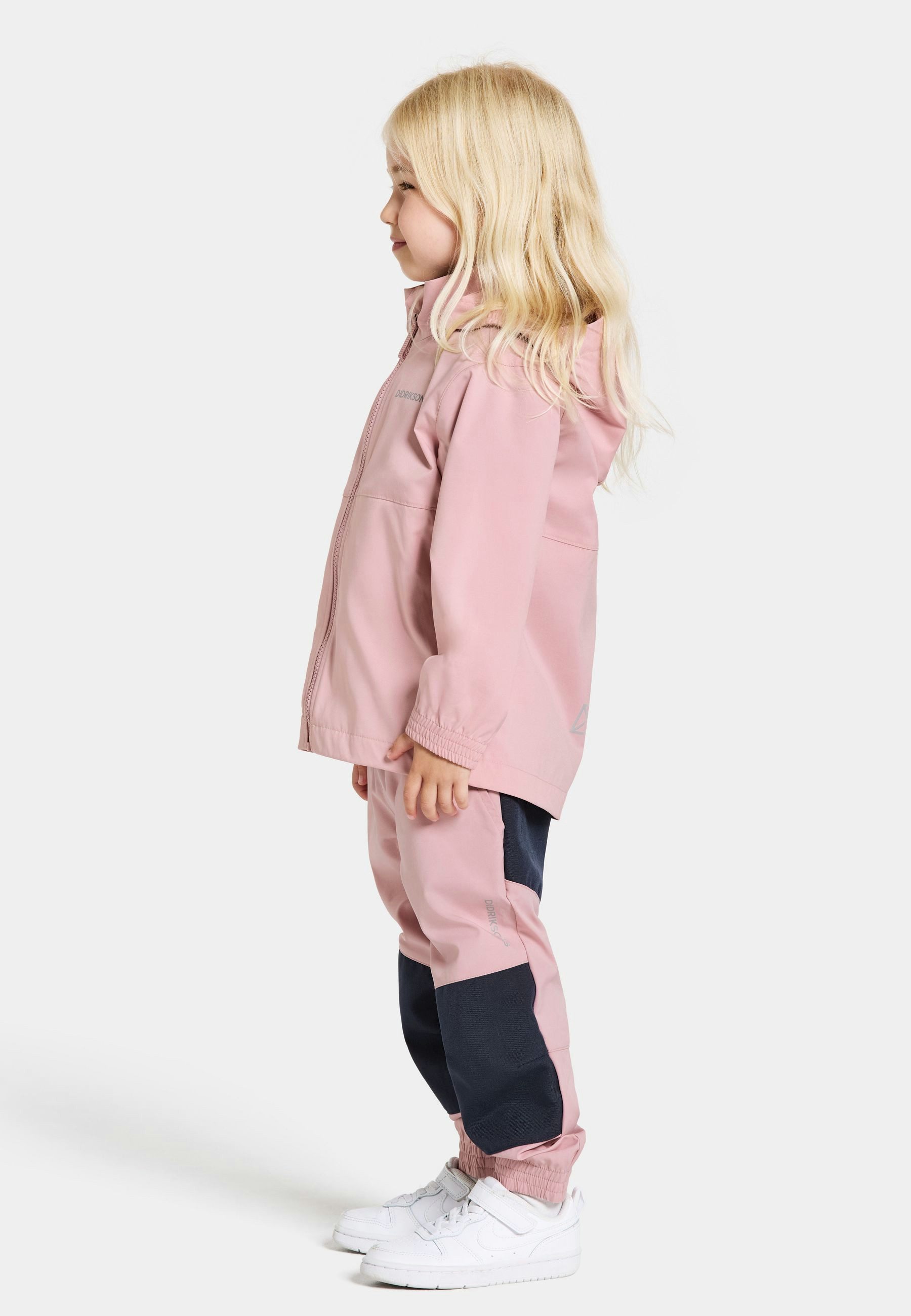 Didriksons Softshelljacke Übergangsjacke Für Kinder wasserabweisend & winddicht HALLON mit Kapuze mit Taschen