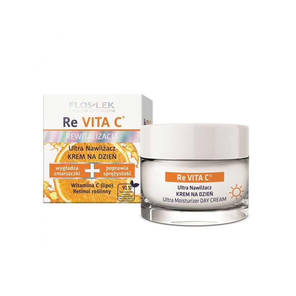 Floslek Tagescreme FLOSLEK Revita C 40+ Gesichtscreme Ultra Moisturizer