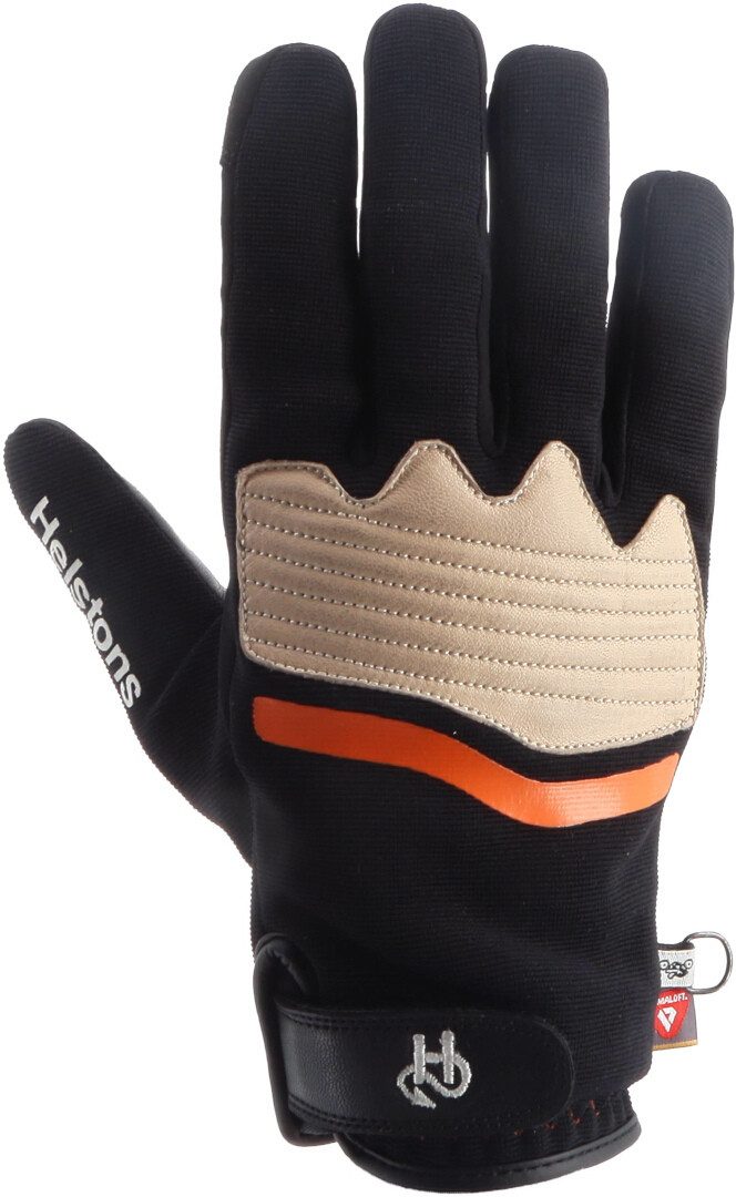 schwarz/beige/orange