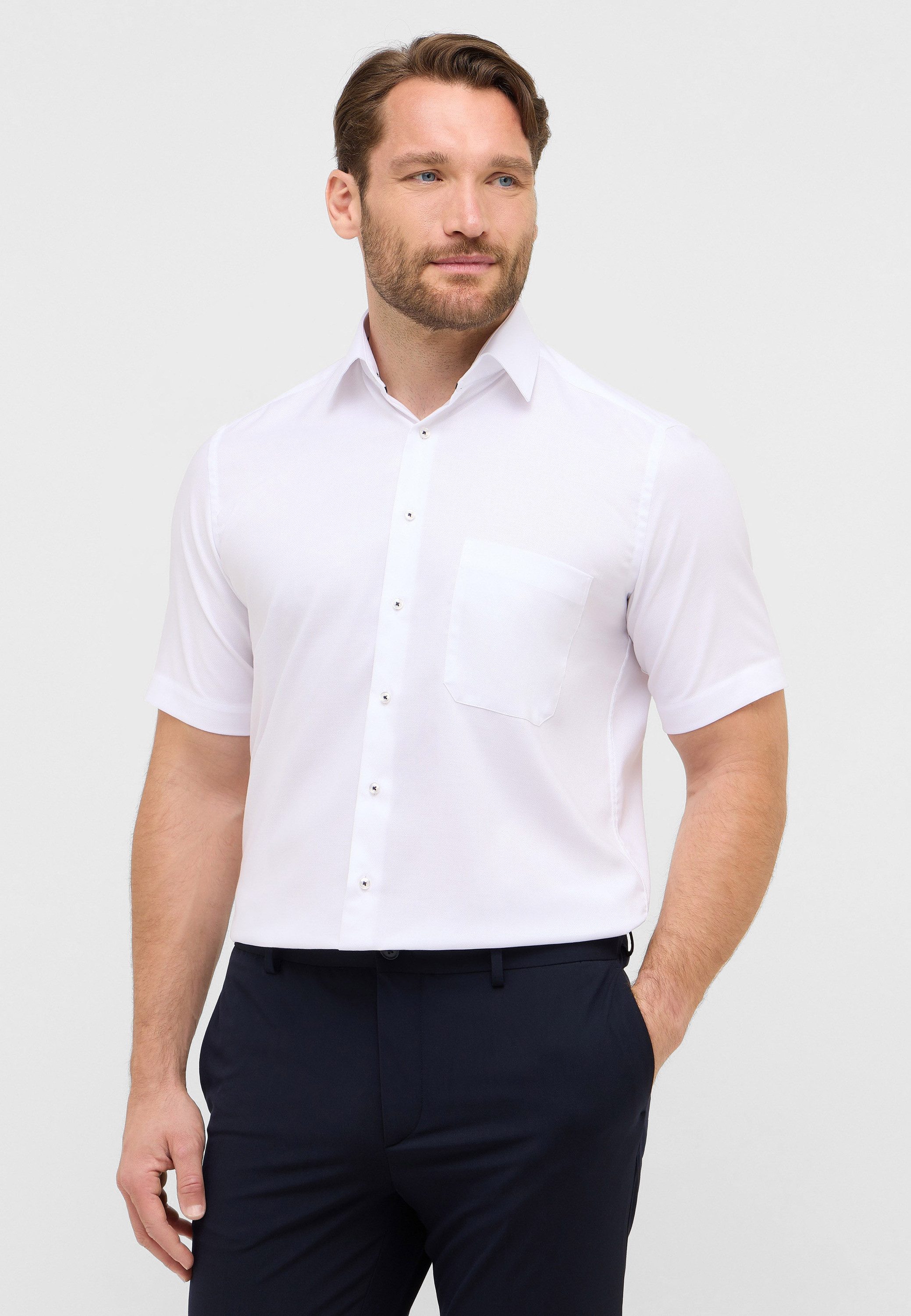 Eterna Kurzarmhemd COMFORT FIT NON IRON günstig online kaufen