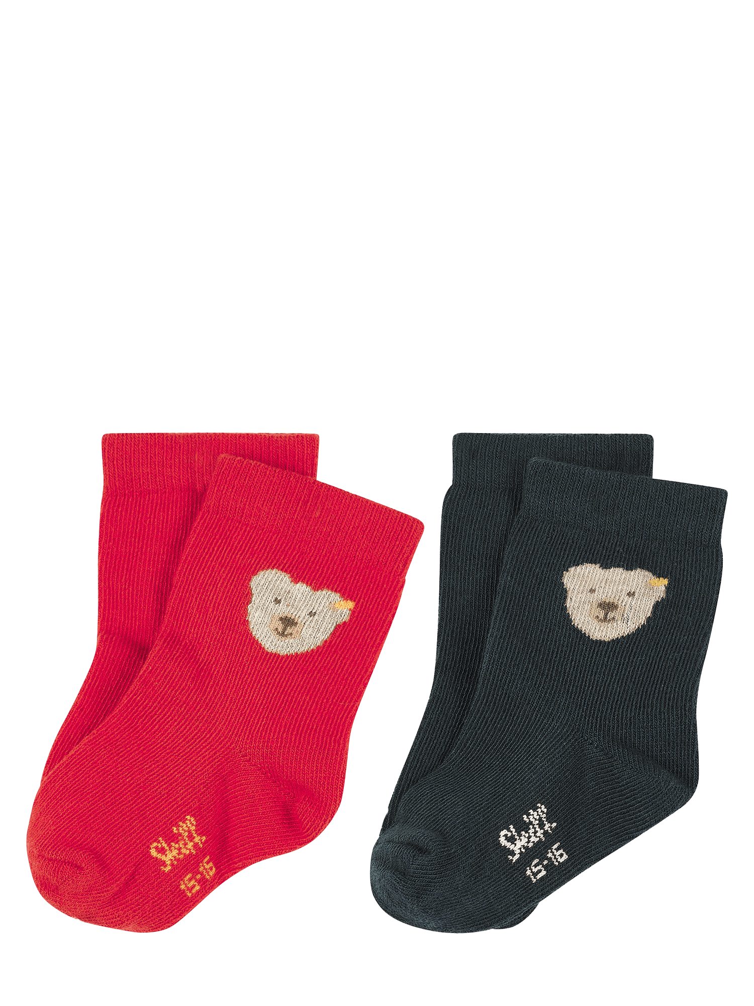 Steiff Socken FC Bayern München, Socken 2er-Set, Baby, Rot