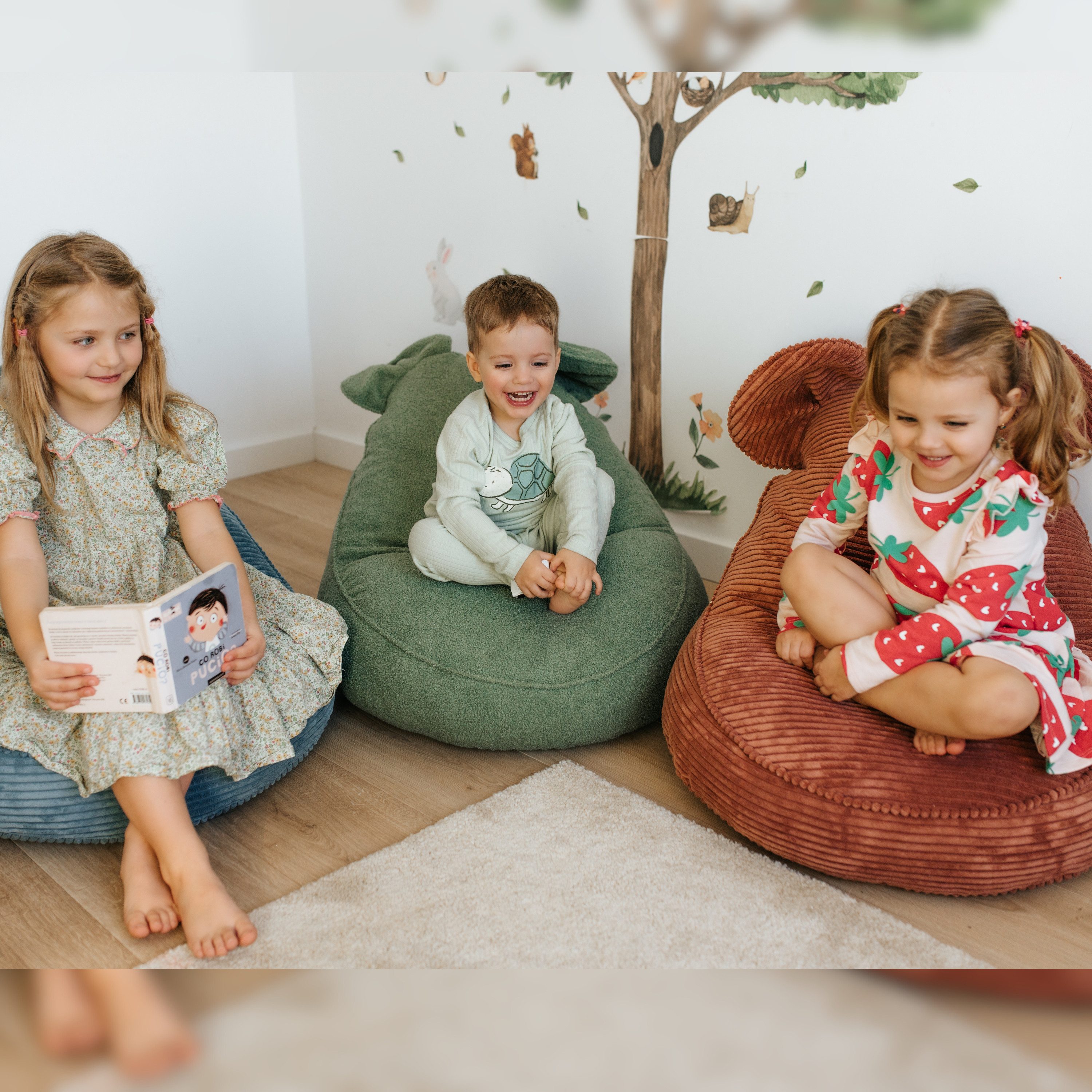 FAVRE Sitzsack Sitzsack KIDS SWEET mit Ohren – Bild 3 von 5