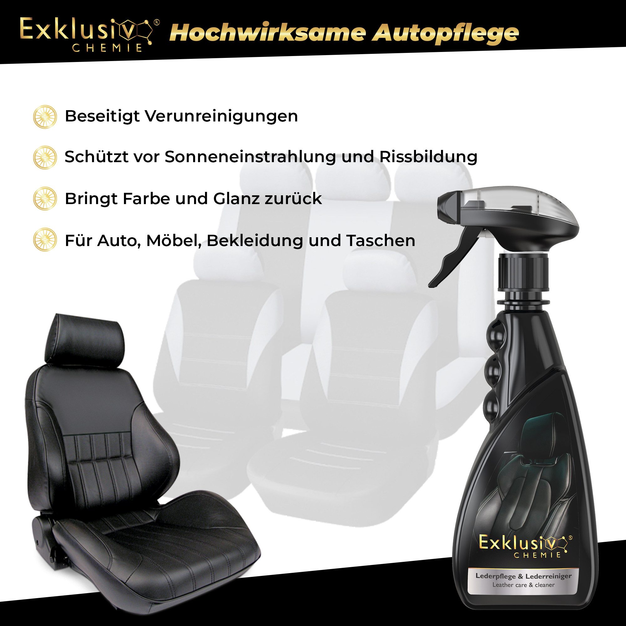 Exklusiv Chemie GmbH Lederpflege Auto Lederpflege, Leder Intensiv Pflege