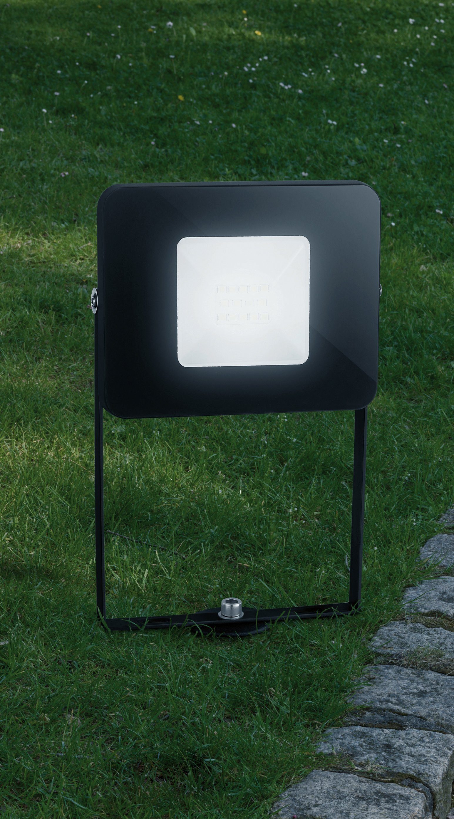 EGLO Neutralweiß 4, integriert, FAEDO fest LED LED Gartenstrahler