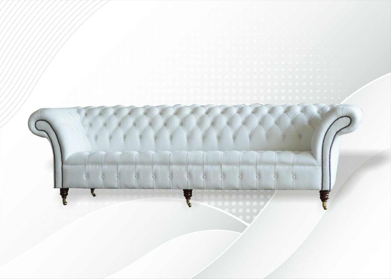 Weisse Leder Sofa