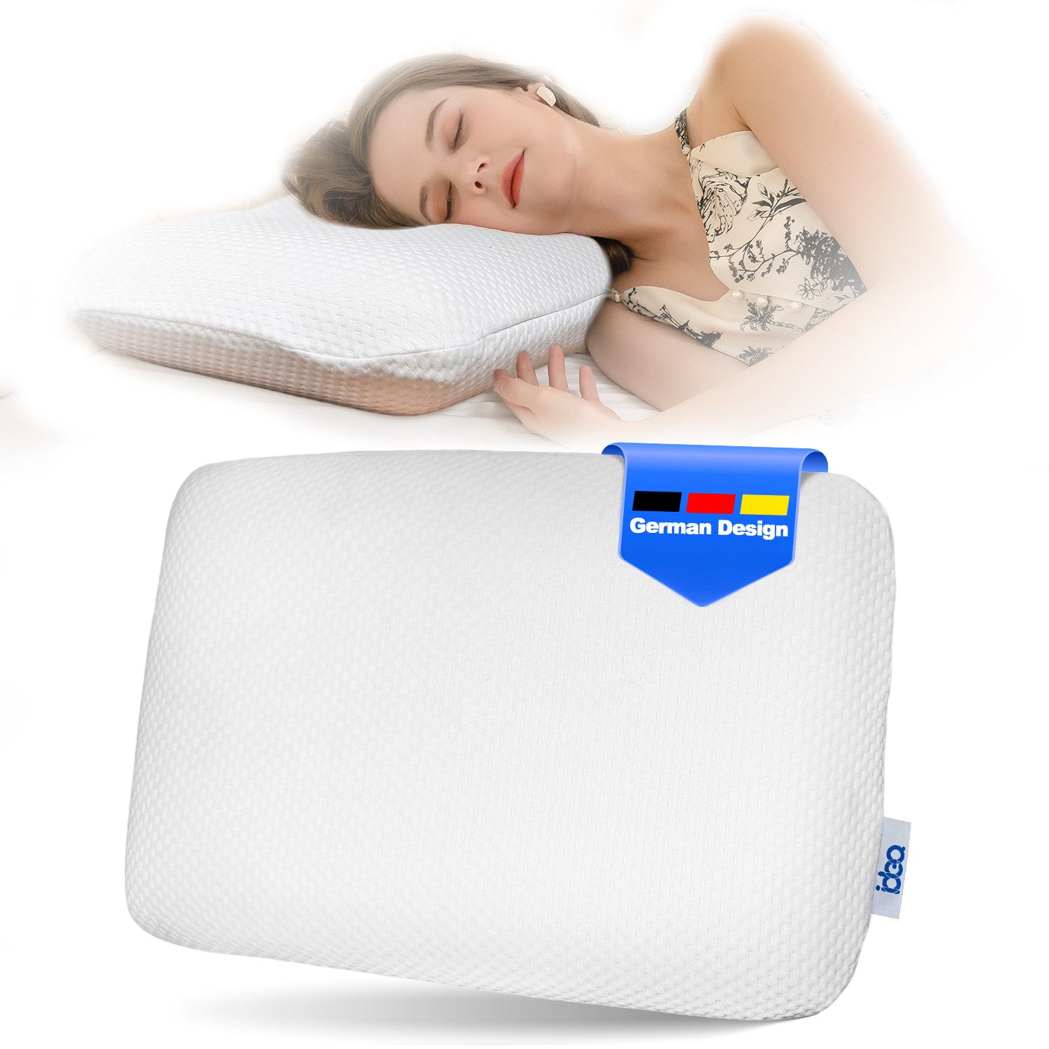 Esun Kopfkissen Kopfkissen, Ergonomisches Memory Foam Kissen, Nackenkissen, günstig online kaufen