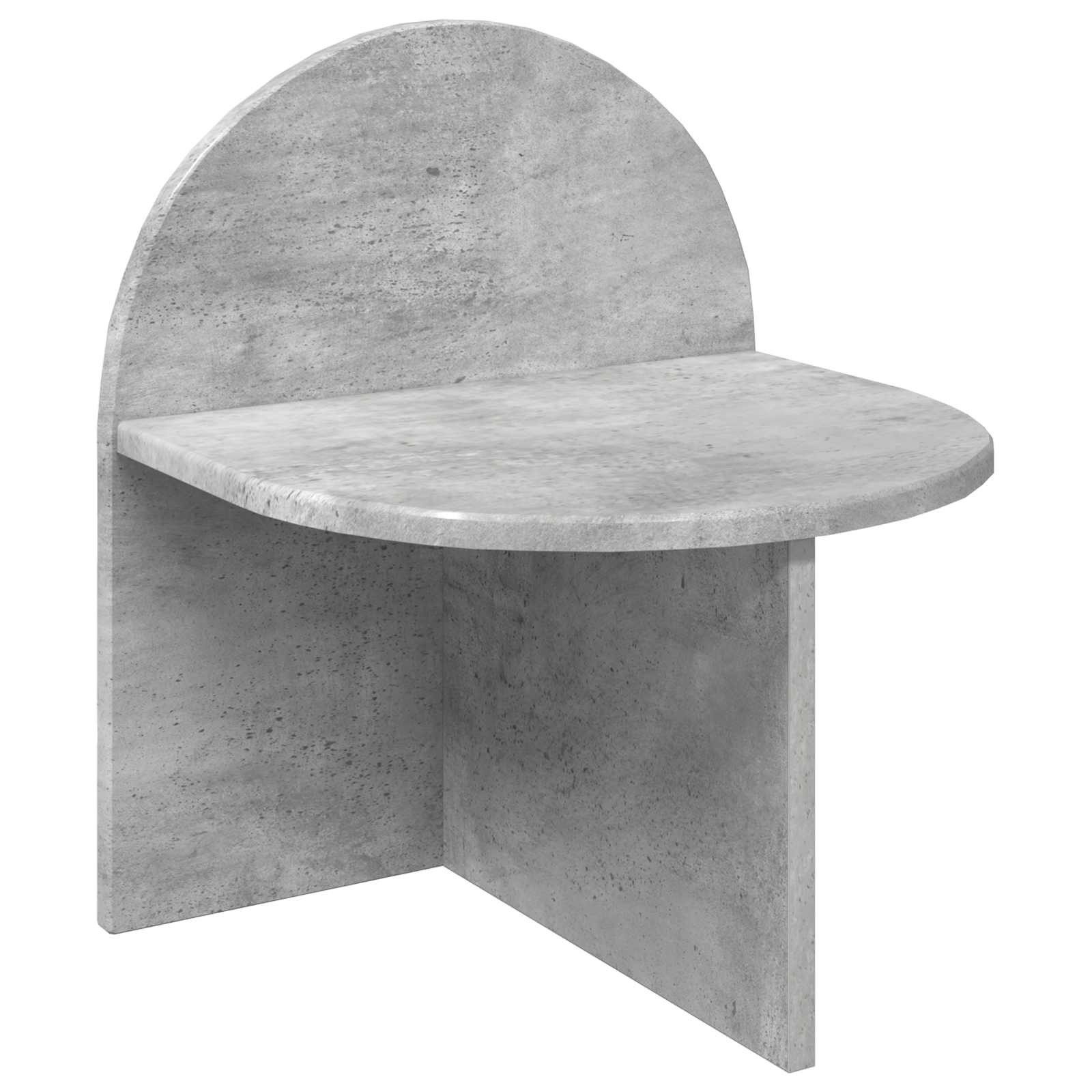 vidaXL Nachttisch 40 x 35,5 x 45,5 cm Nachttisch Nachtschrank Nachtkommode Betongrau 40x