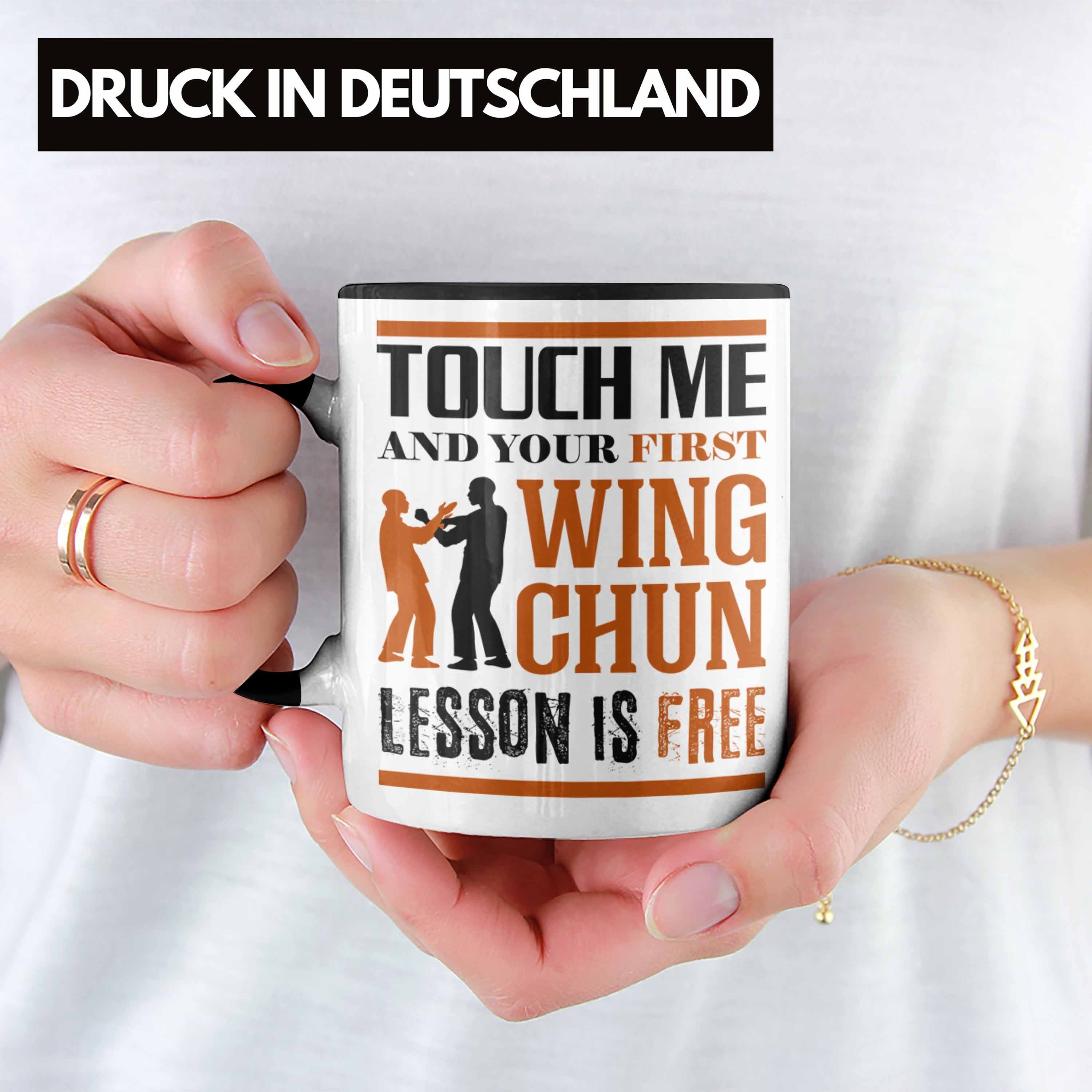 Trendation Tasse Wing Chun Kung Fu Kampfsport Tasse Geschenk Lehrer MMA Spruch