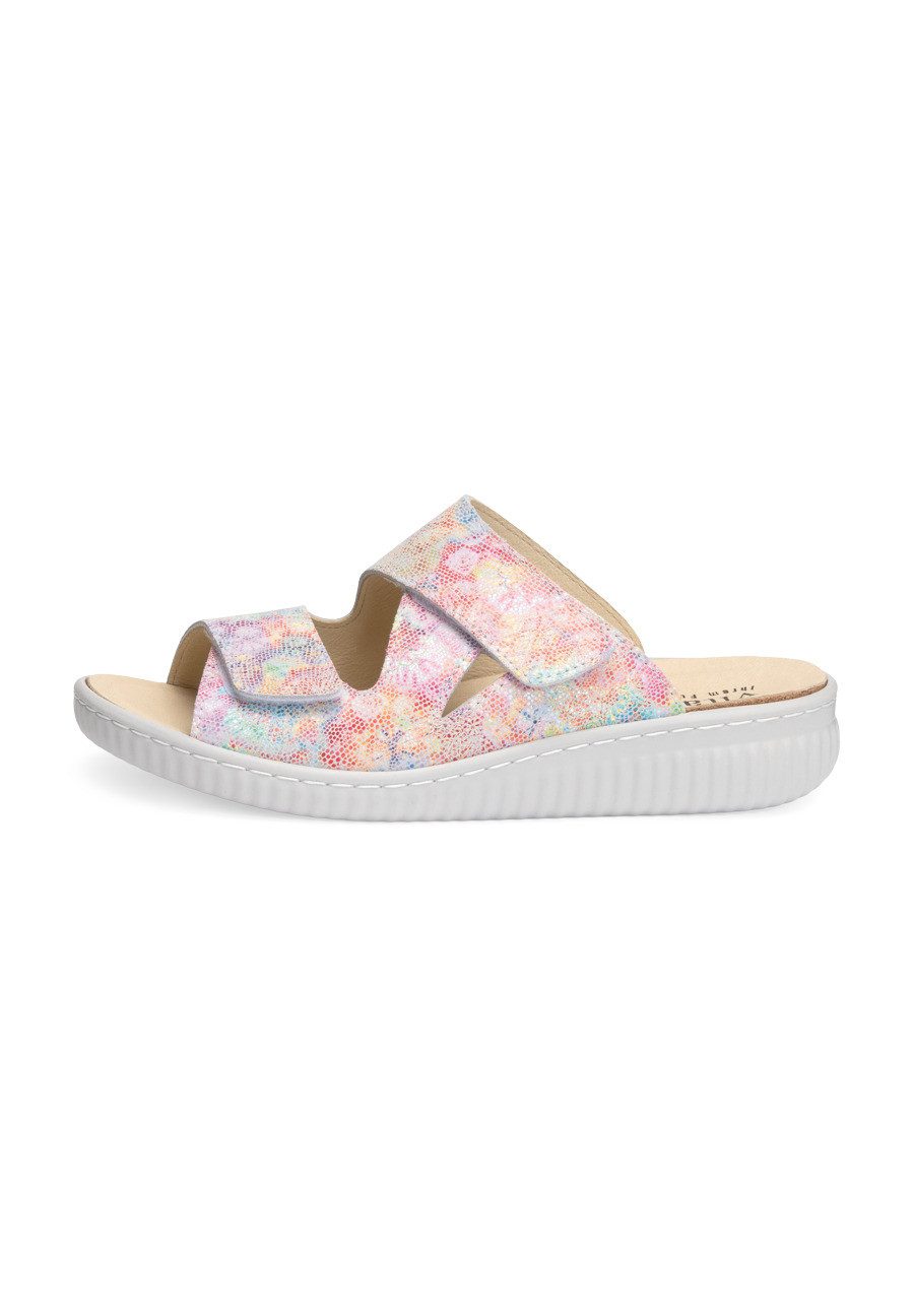 vitaform Damen Pantoletten Echt Leder Pantolette