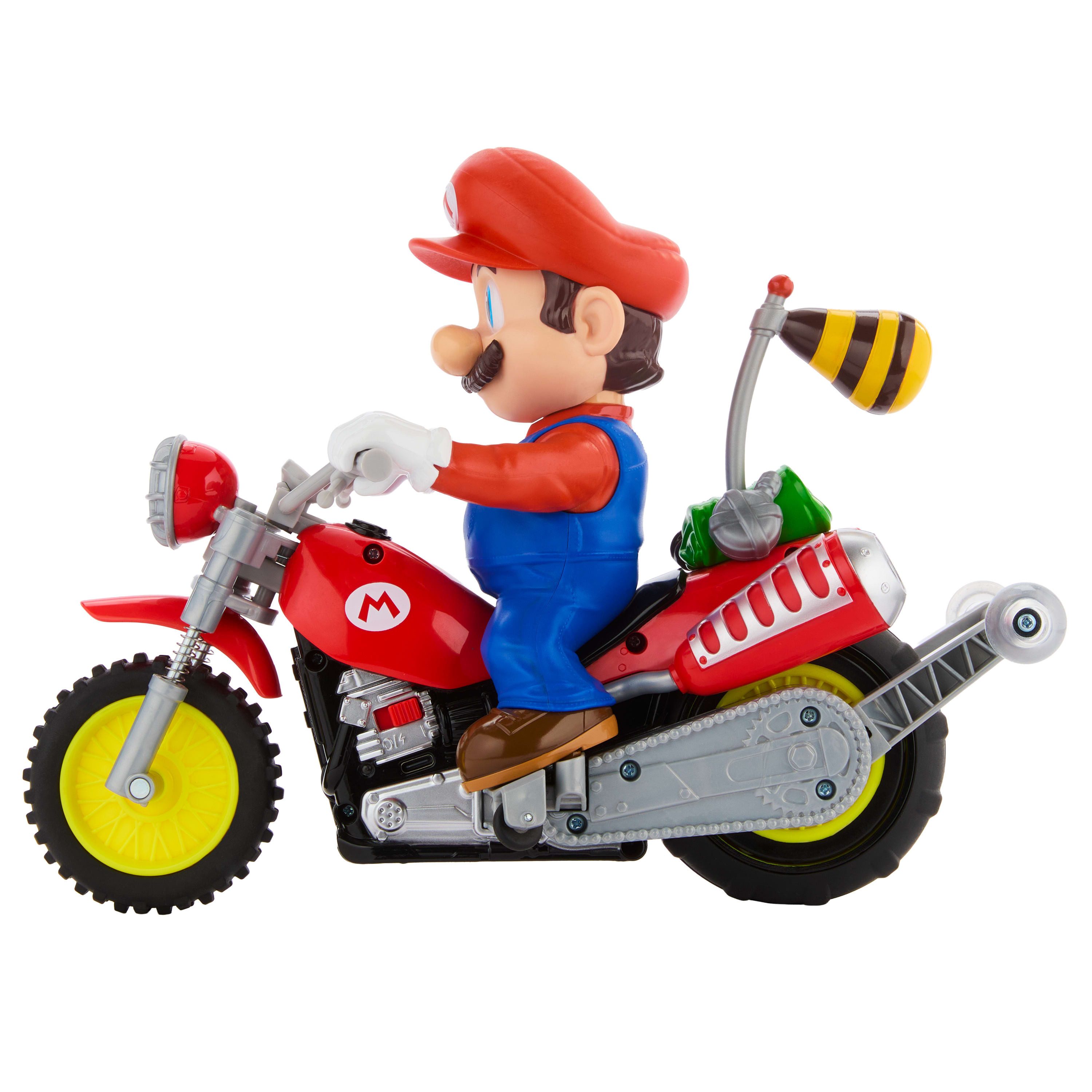Hot Wheels RC-Motorrad Mario Kart, Mario Wheelie