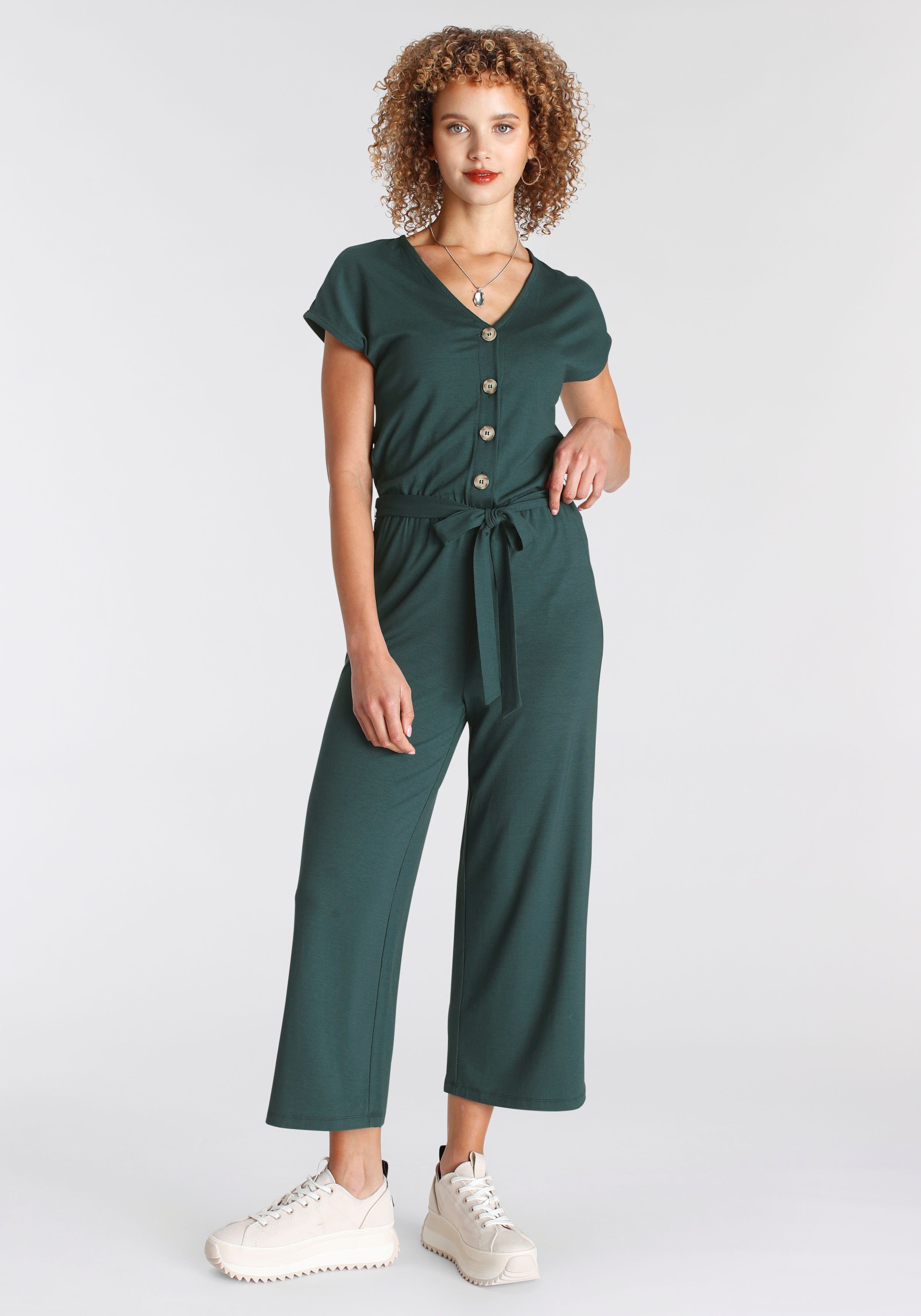 Tamaris Culotte-Overall mit Knopfleiste