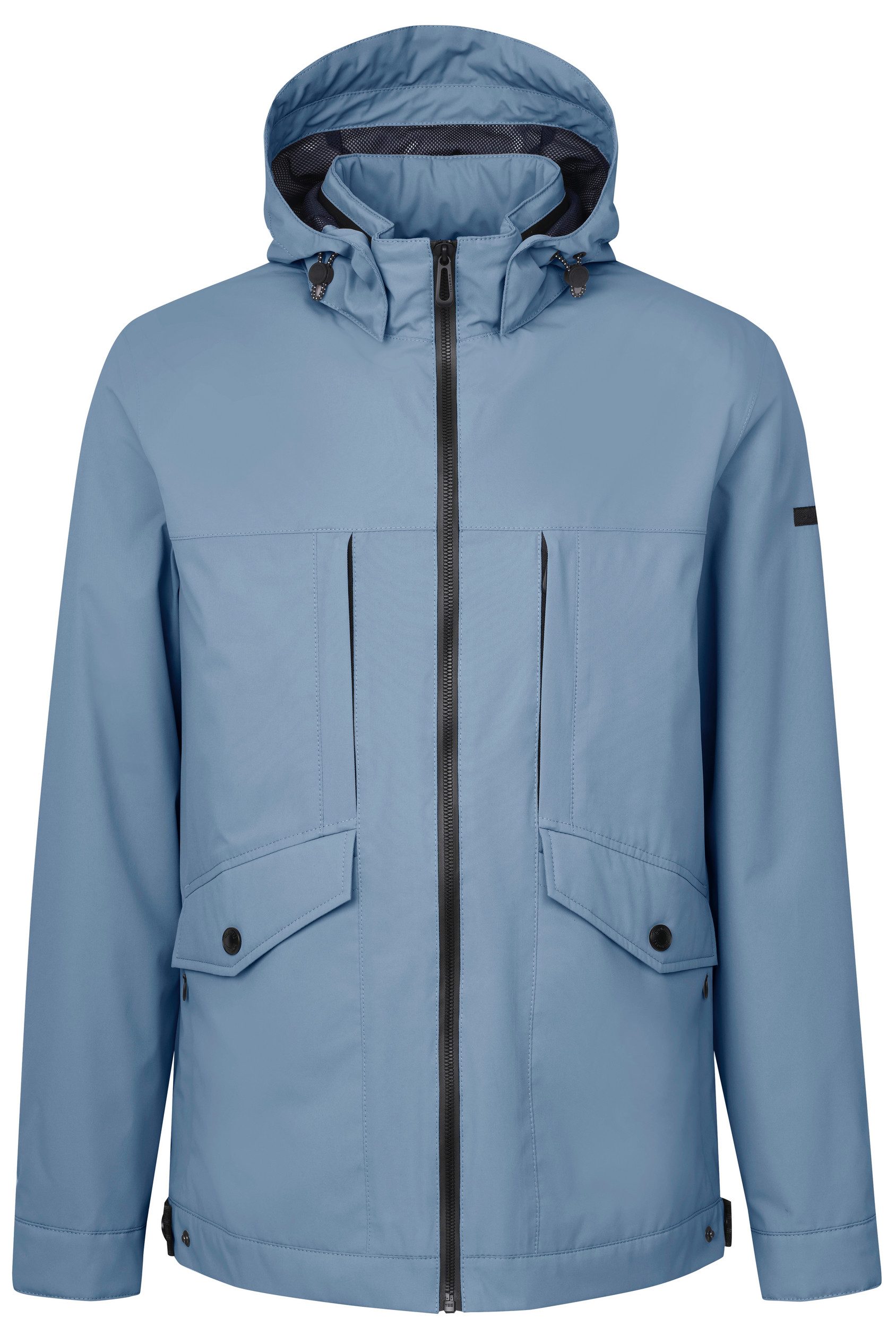 bugatti Kurzjacke mit abnehmbarer Kapuze