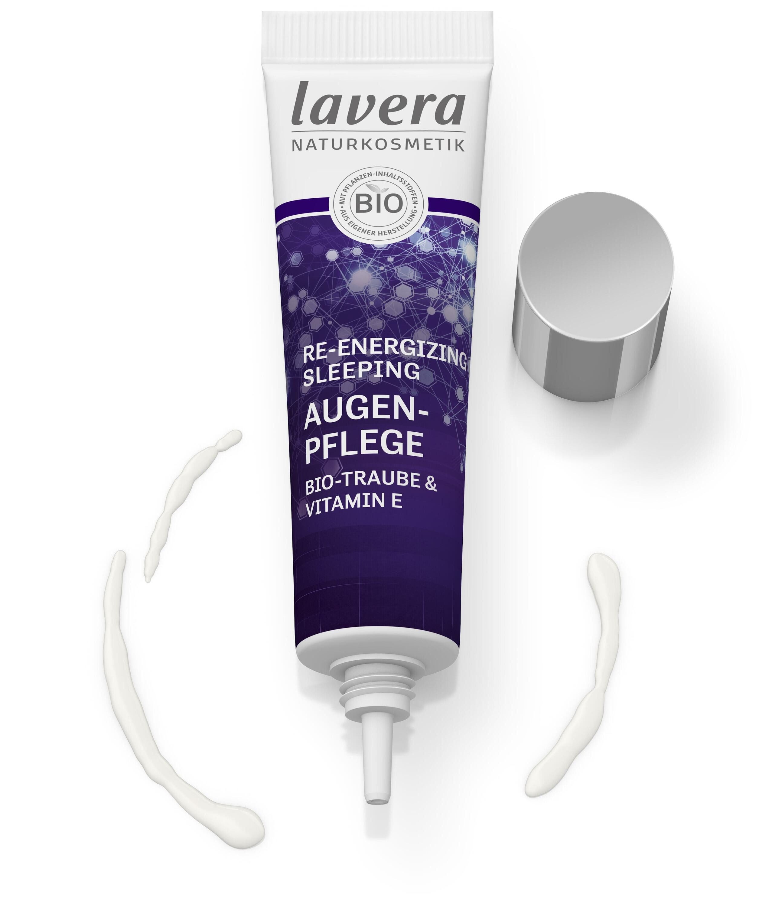 lavera Augencreme Re-Energizing Sleeping Augenpflege