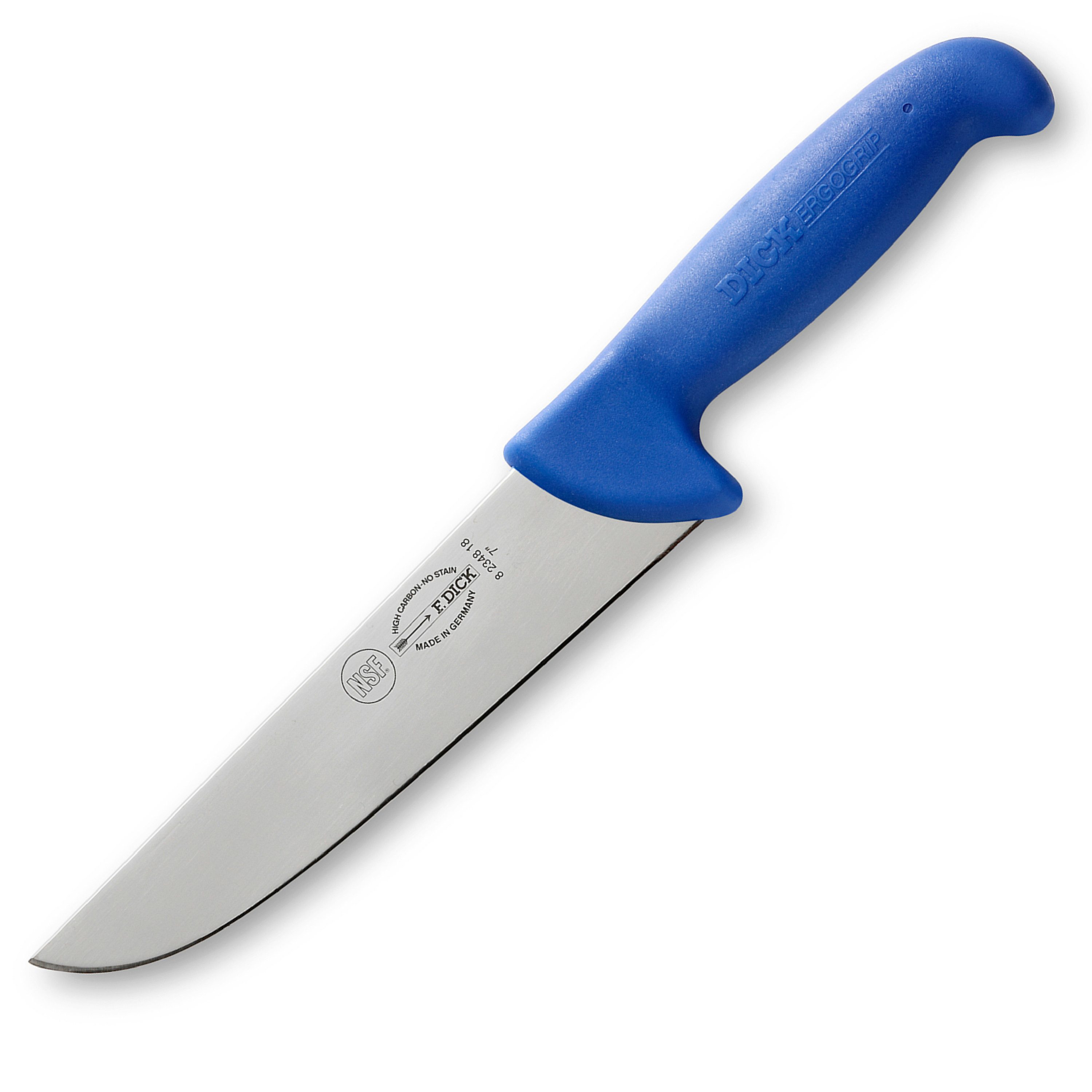 F. DICK Fleischmesser F. DICK Blockmesser Hackmesser ErgoGrip Ножи mit Klinge 18 cm