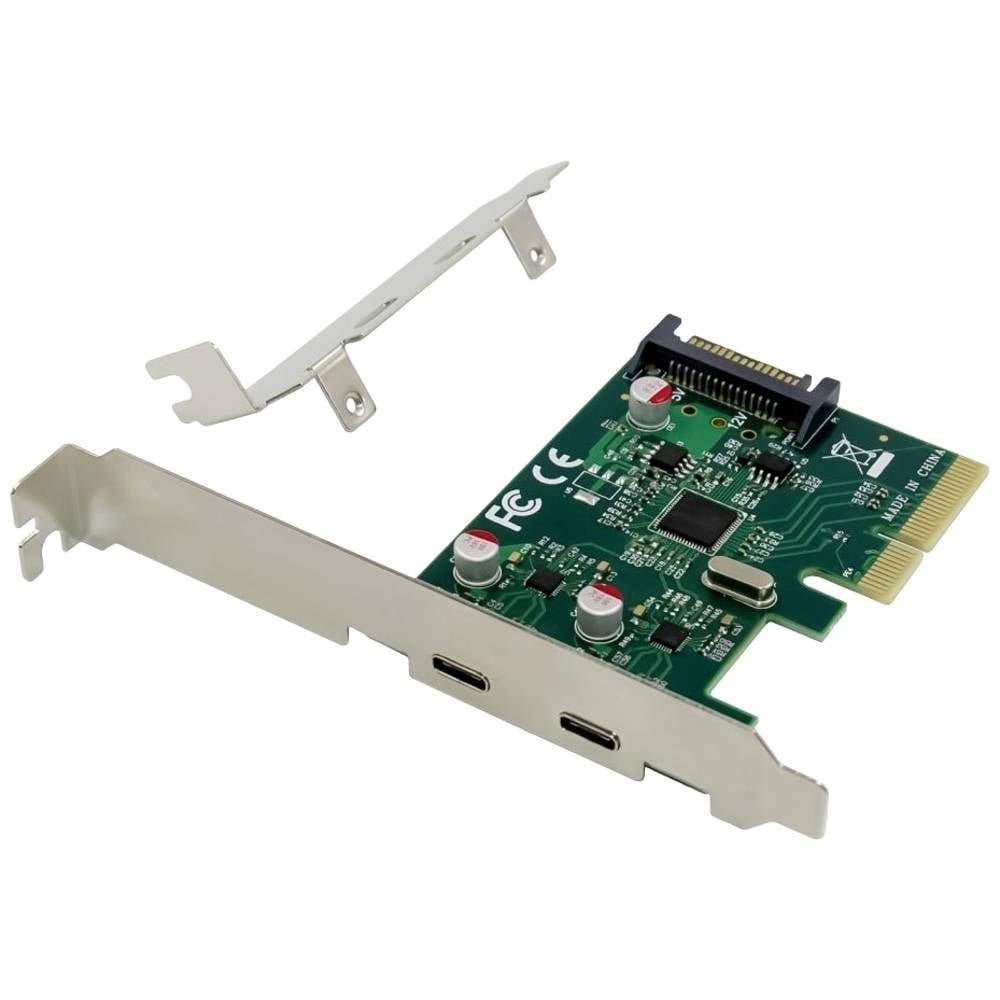 2-Port USB 3.2 Gen 2 Typ-C® PCI-Express-Karte Modulkarte