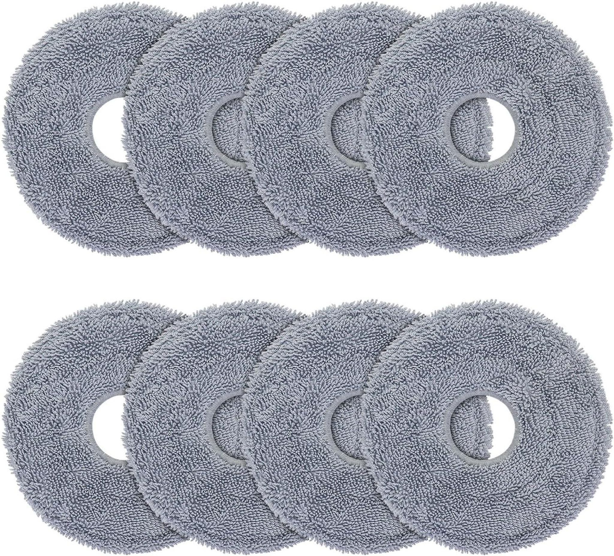 FELIXLEO Gardinenbefestigungen Ersatzteile "8 Stk. Wischpads für Roborock Saros 10R Z70 Qrevo Master Edge Curv ", (8-St)