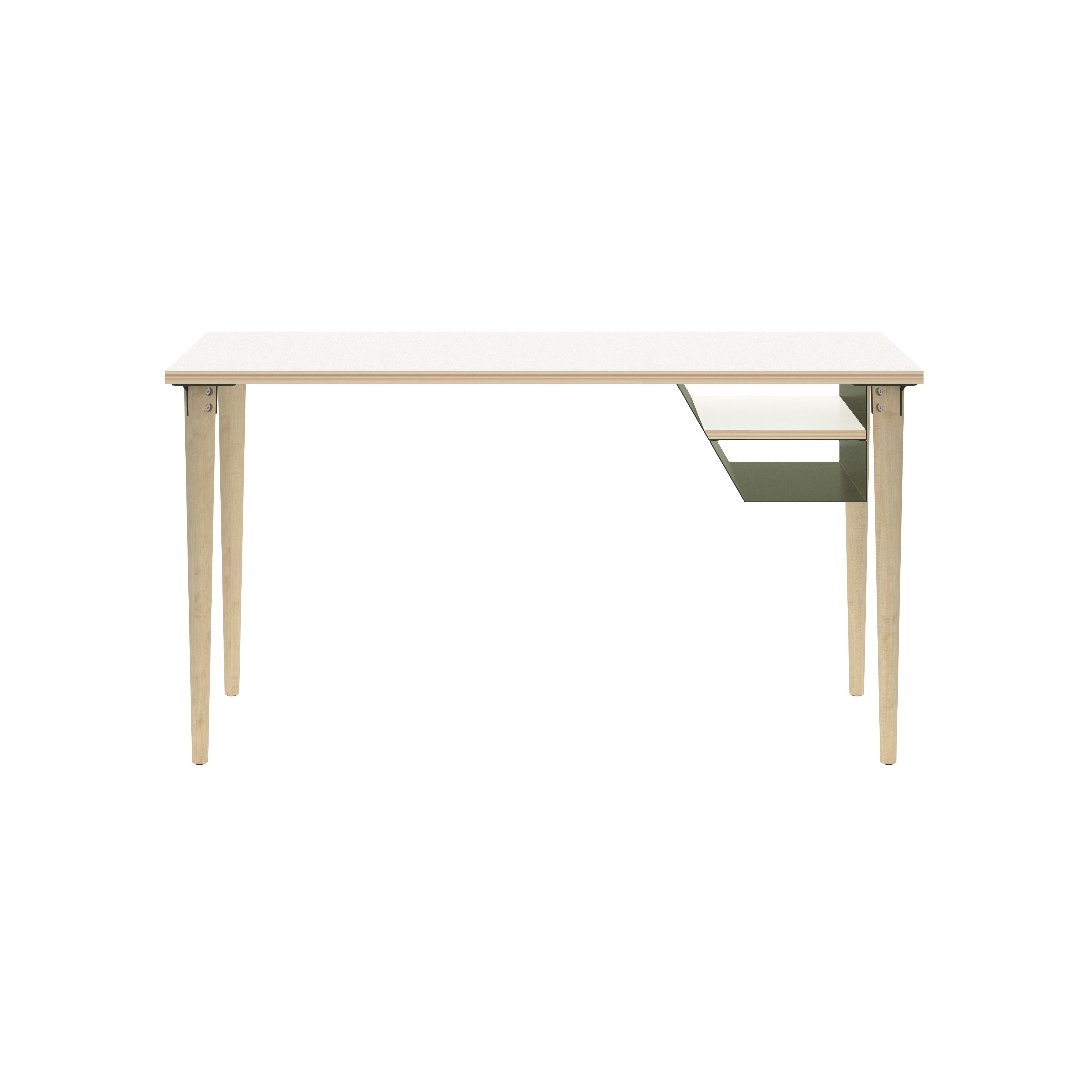 Bisley Schreibtisch Home, W623 plywood/olivgrün