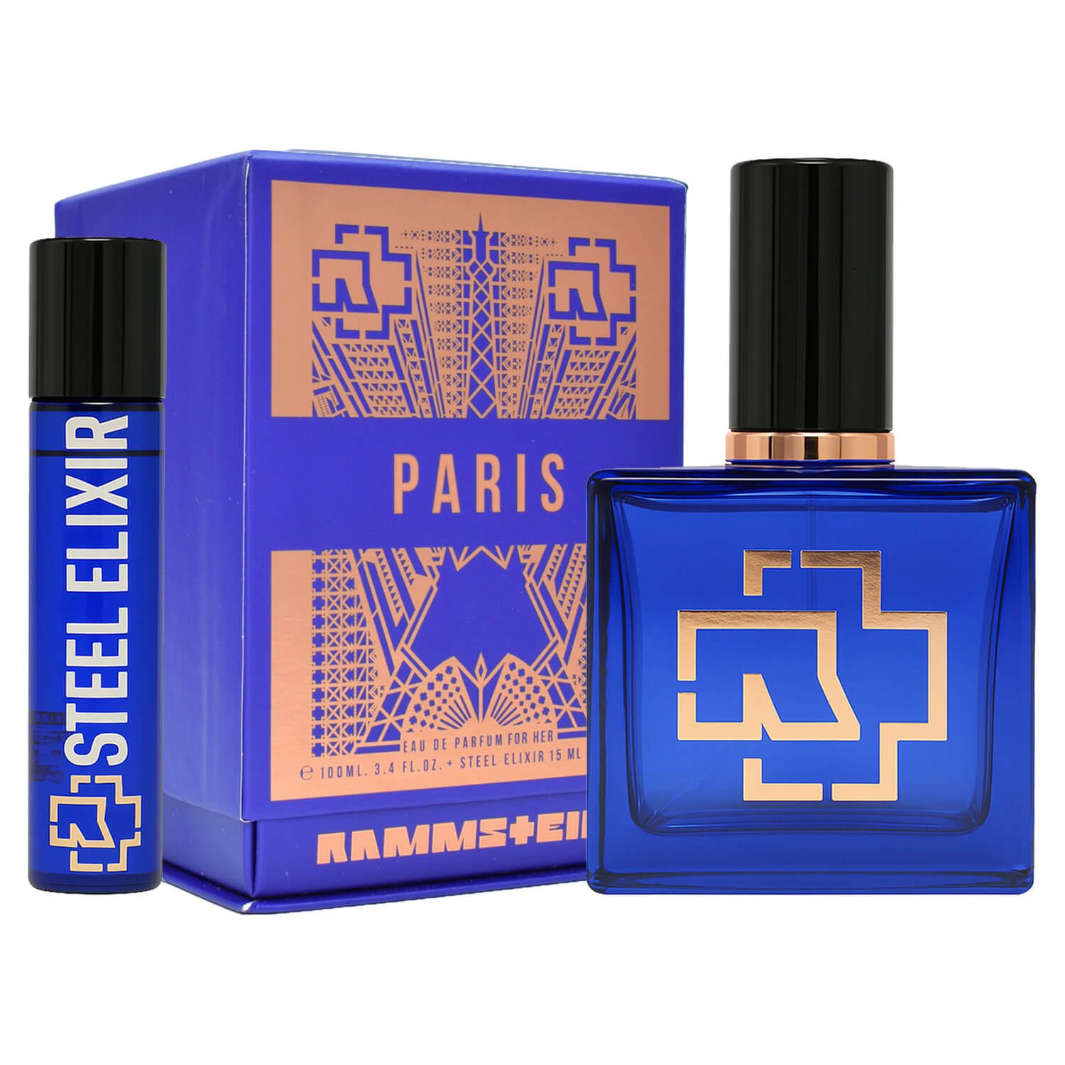 Rammstein Eau de Parfum Rammstein Paris for Her, Damenduft - Menge: 100 ml + 15 ml