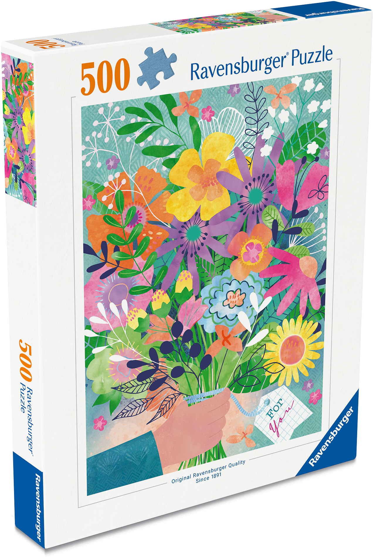 Ravensburger Puzzle 500 Teile Puzzle Blumen für dich 12001795, Puzzleteile