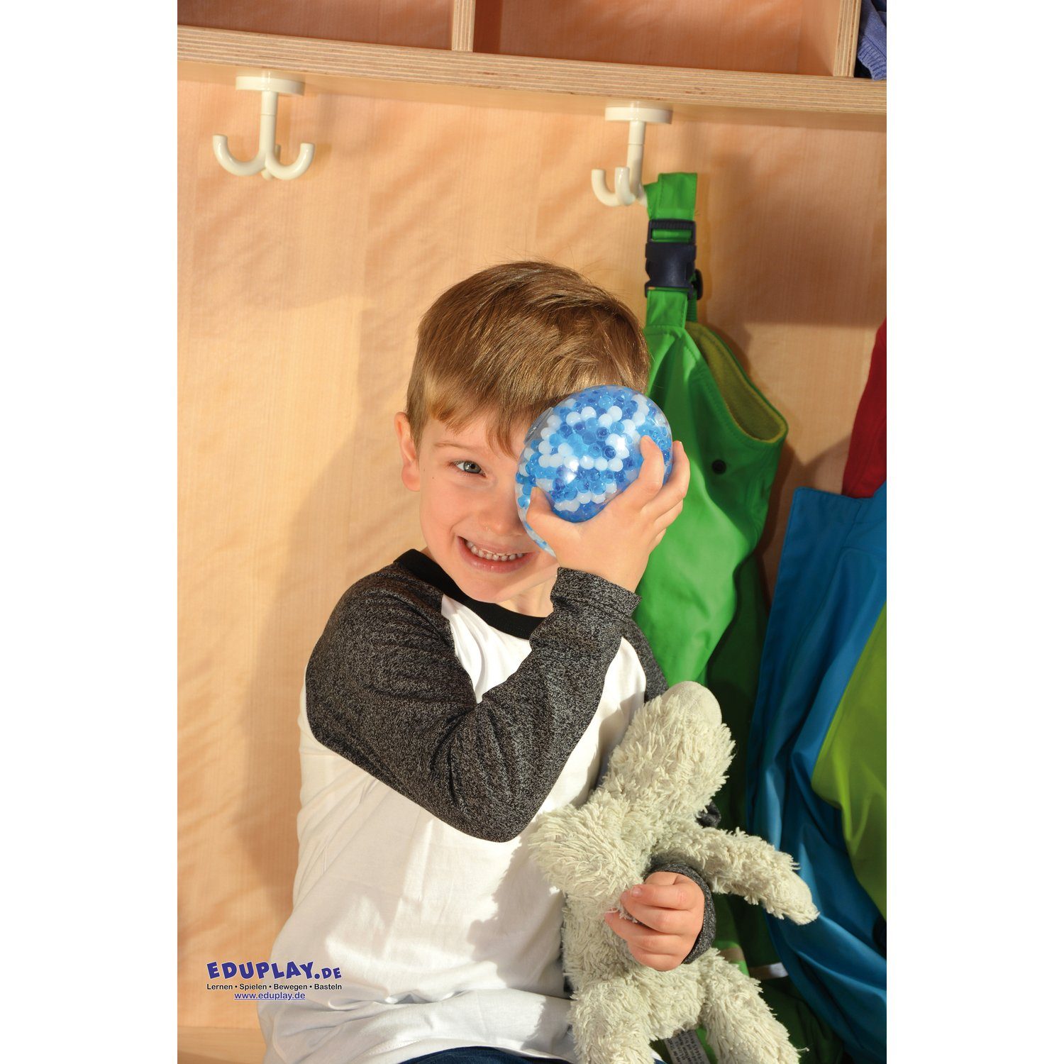 EDUPLAY Lernspielzeug Sensorik-Ball "Trösterchen", Ø 10 günstig online kaufen