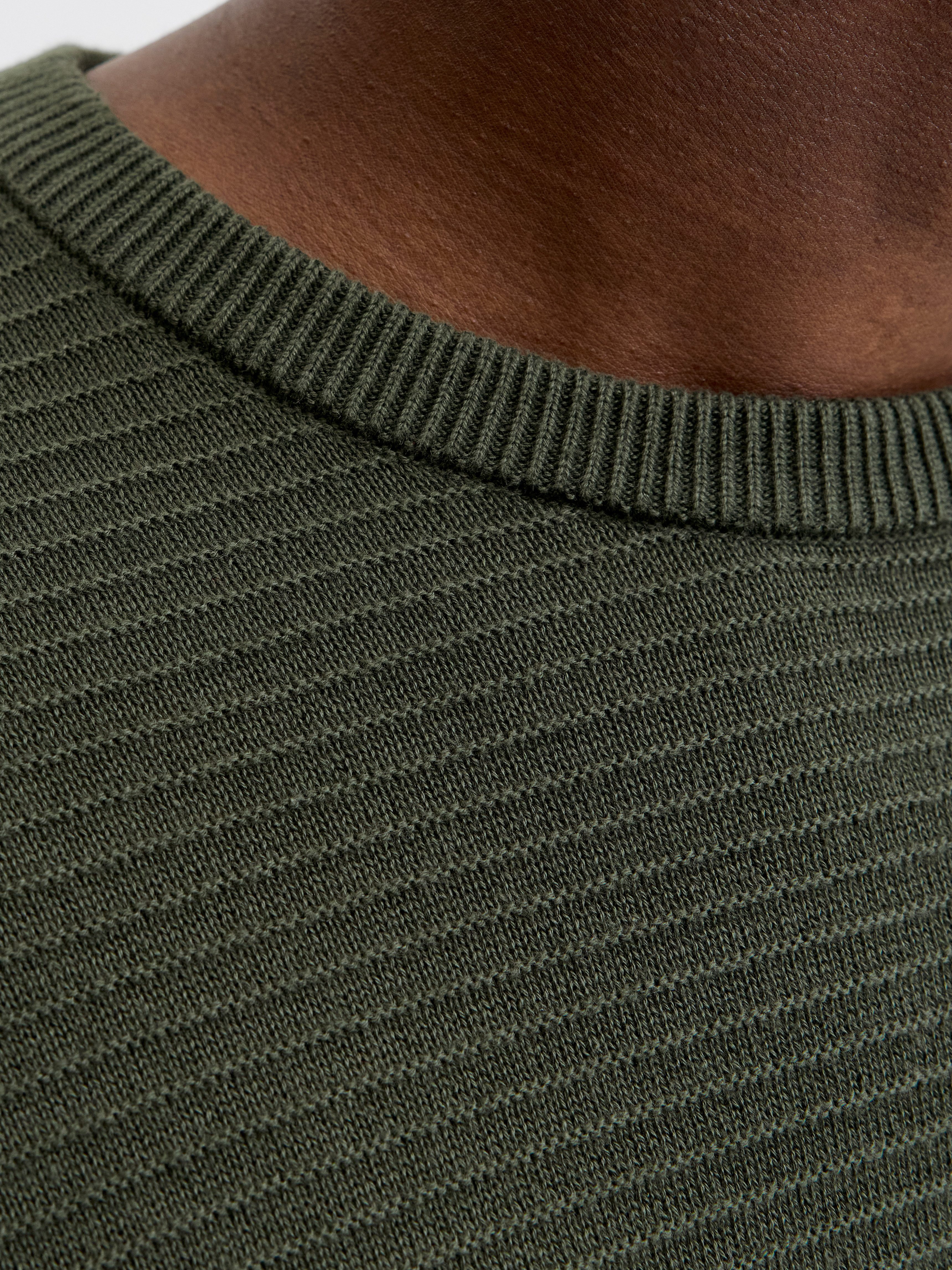 Jack & Jones Rundhalspullover JJOTTO KNIT CREW NECK AW25 – Bild 3 von 5