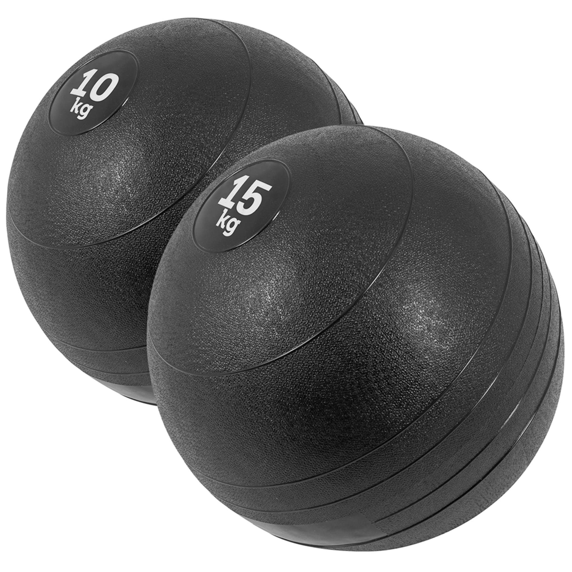 GORILLA SPORTS Medizinball 10kg, Oberfläche Set 20kg, mit 3kg, 5kg, 15kg, Einzeln/Set, Griffiger 7kg, 25kg