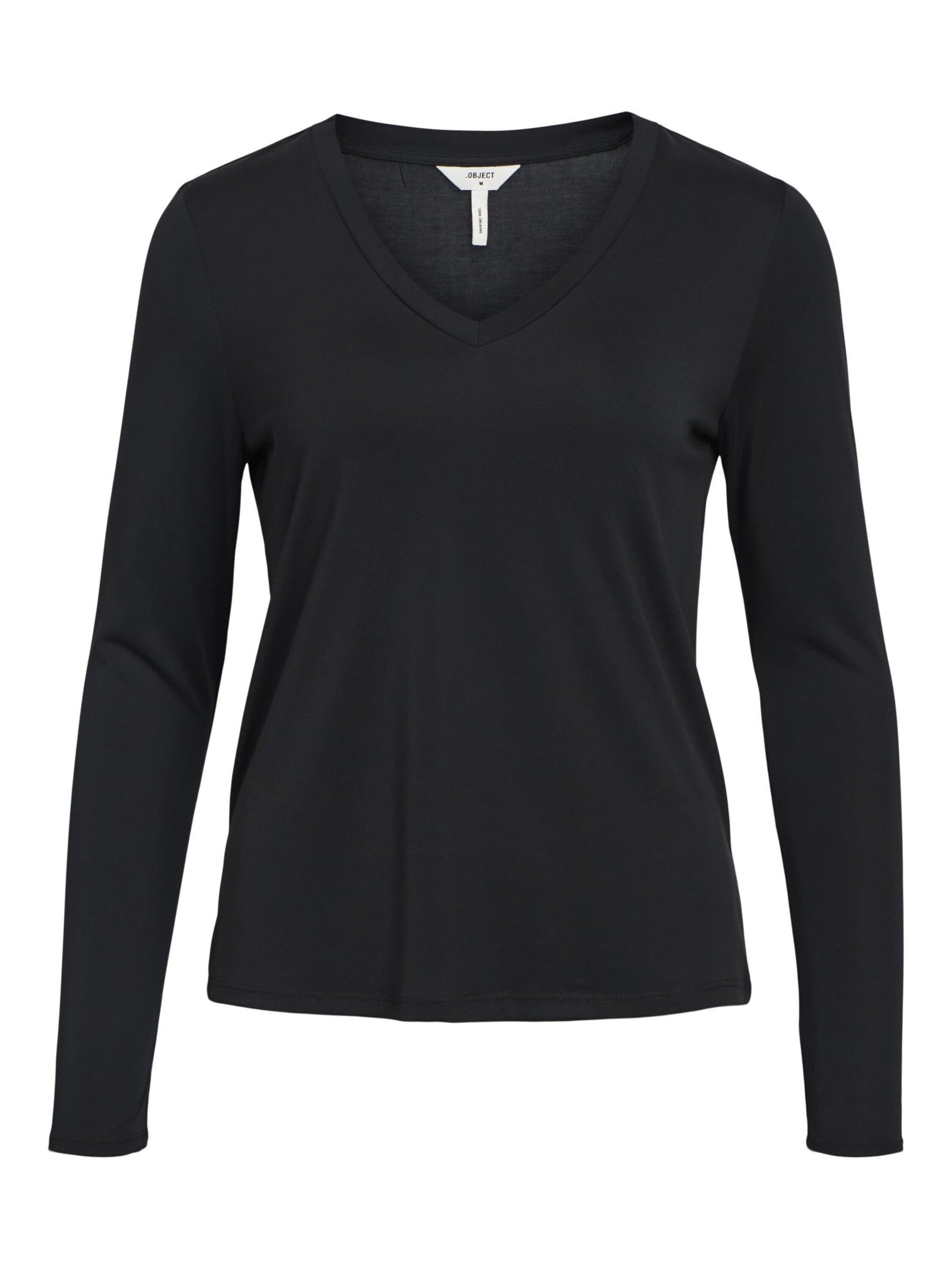 Object Langarmshirt OBJAnnie (1-tlg) Plain/ohne Details