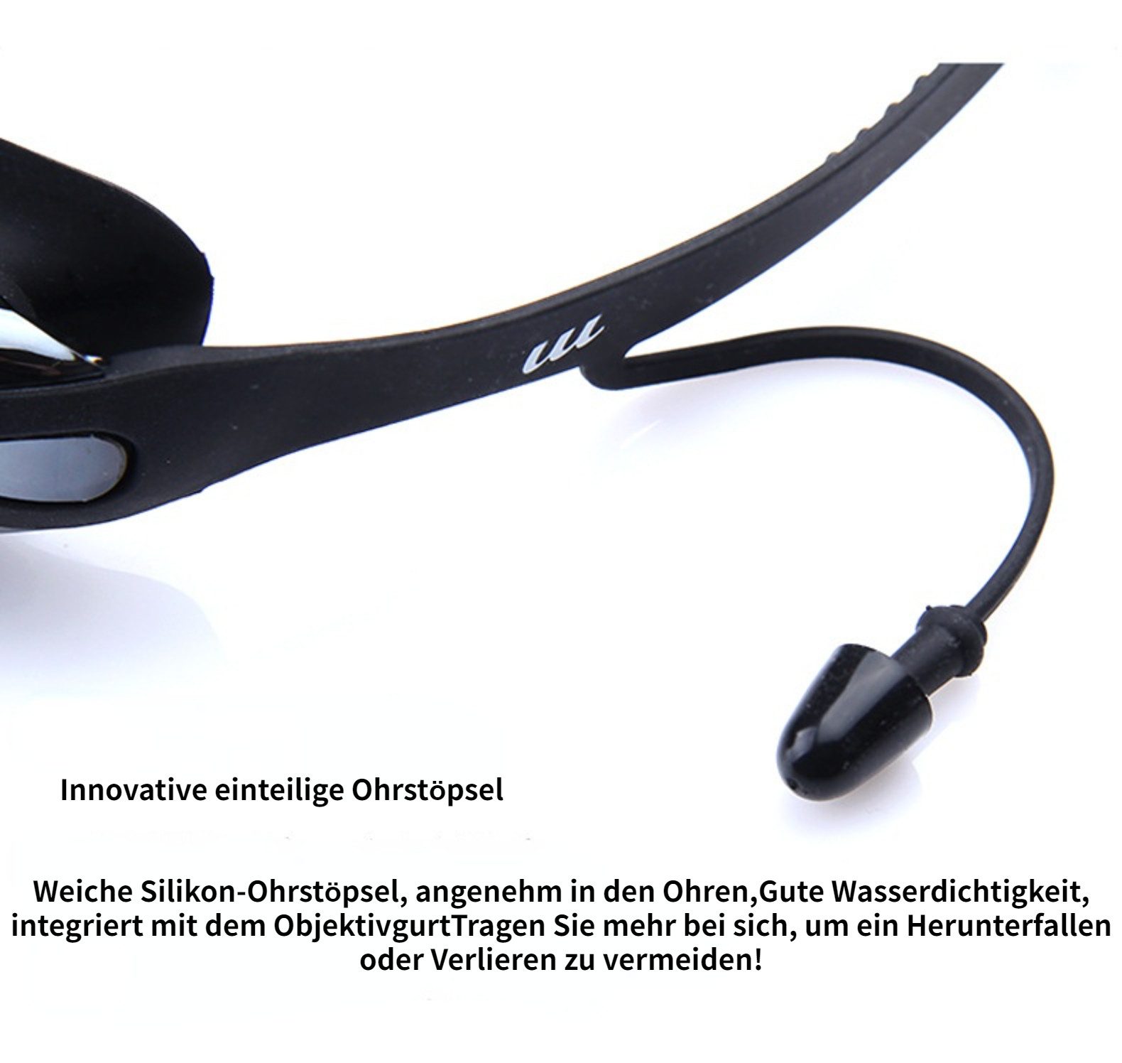 Blusmart Schwimmbrille Schwimmbrille mit kleinem Rahmen, (HD wasserdicht und beschlagfrei, Mit exklusiver Aufbewahrungsbox), Unisex