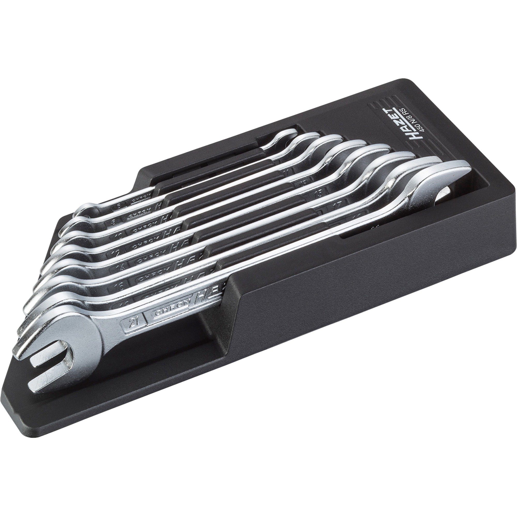HAZET Maulschlüssel Hazet Doppel-Maulschlüsssel-Satz 450N/8RS