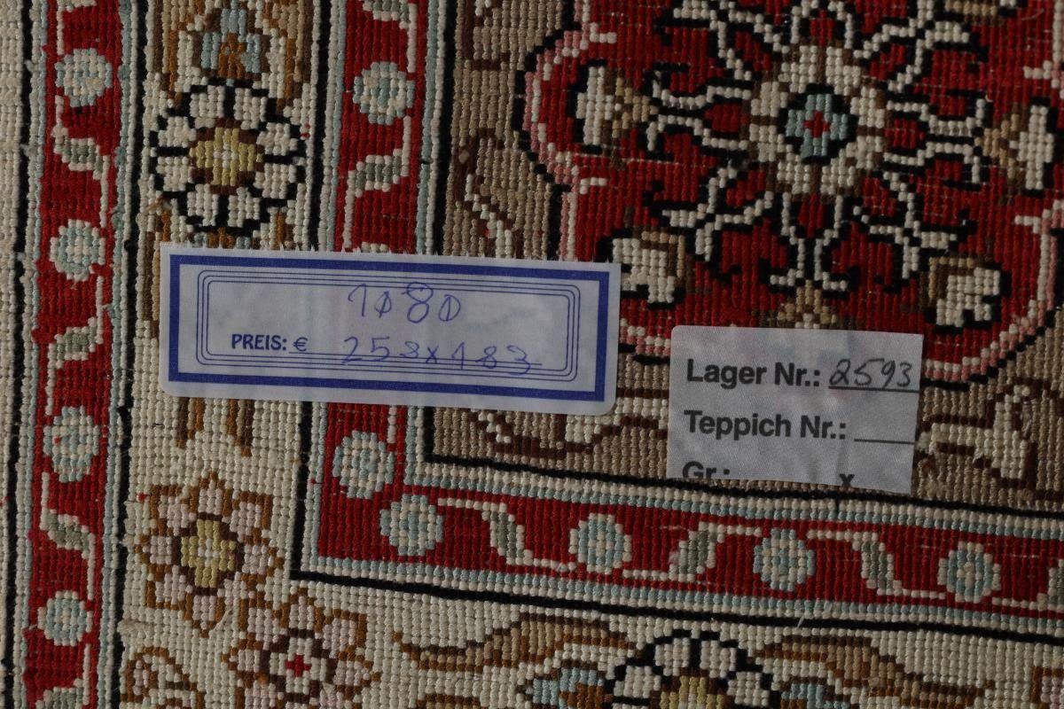 Orientteppich China Viskose 182x259 rechteckig, Handgeknüpfter Höhe: Orientteppich, Trading, 15 mm Nain