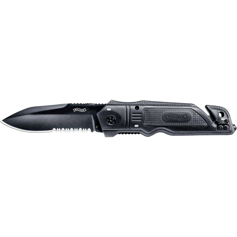 Walther Warndreieck Walther 5.0728 Emergency Rescue Knife Knife ERK Rettungsmesser Glasbre