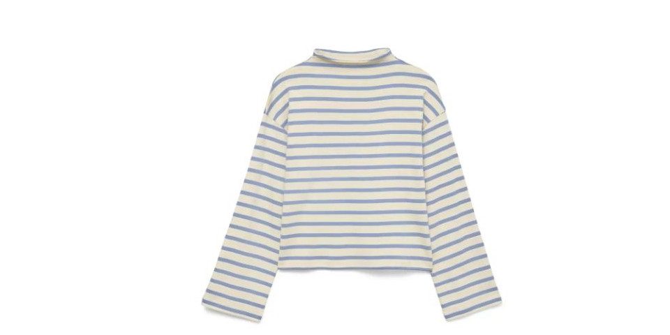 Vero Moda Langarmshirt VMURENA LS OVERSIZED FUNNEL NECK TO